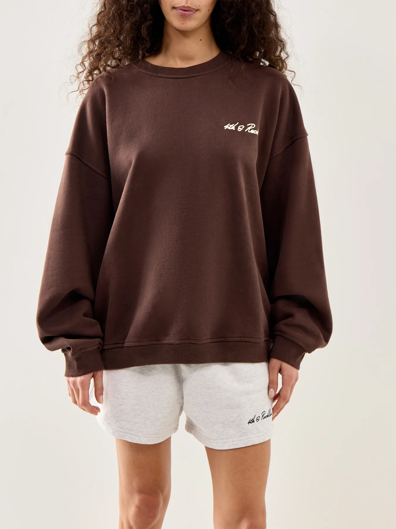Fillipa Sweat Brown - Image 4