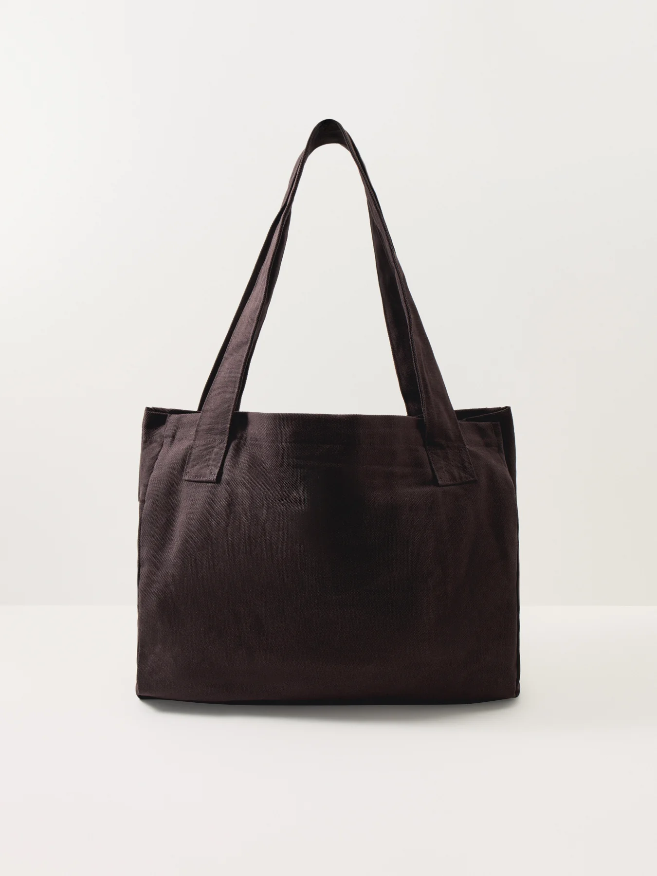 Rosie Structured Tote Bag Brown - Image 3