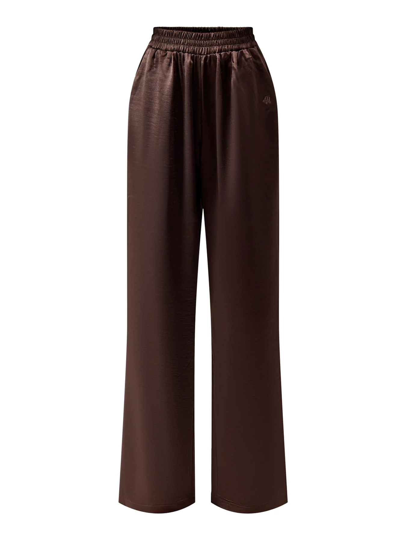 Zelda Satin Trouser Brown