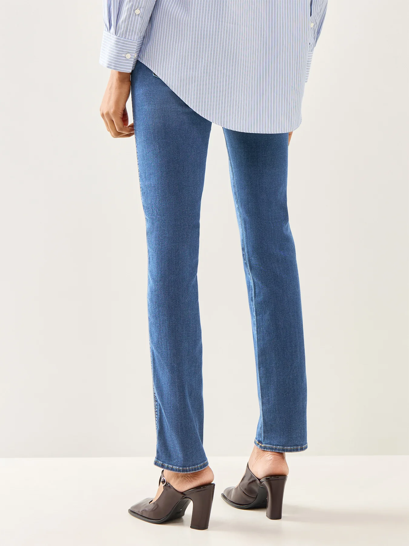 Kimmie Straight Jeans Eco Duchess Mid Blue - Image 5