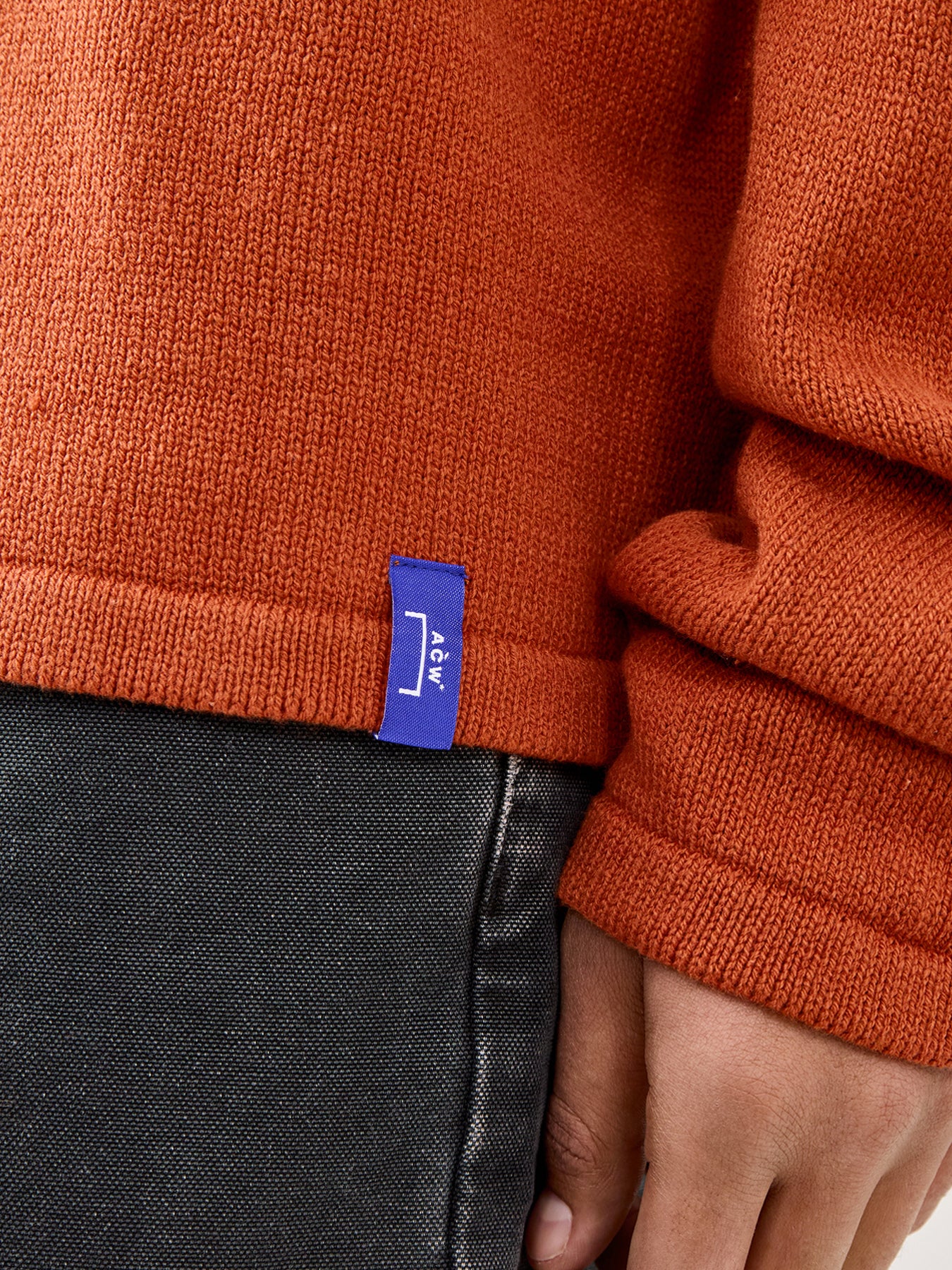 Mercury Crew Knit Orange - Image 3