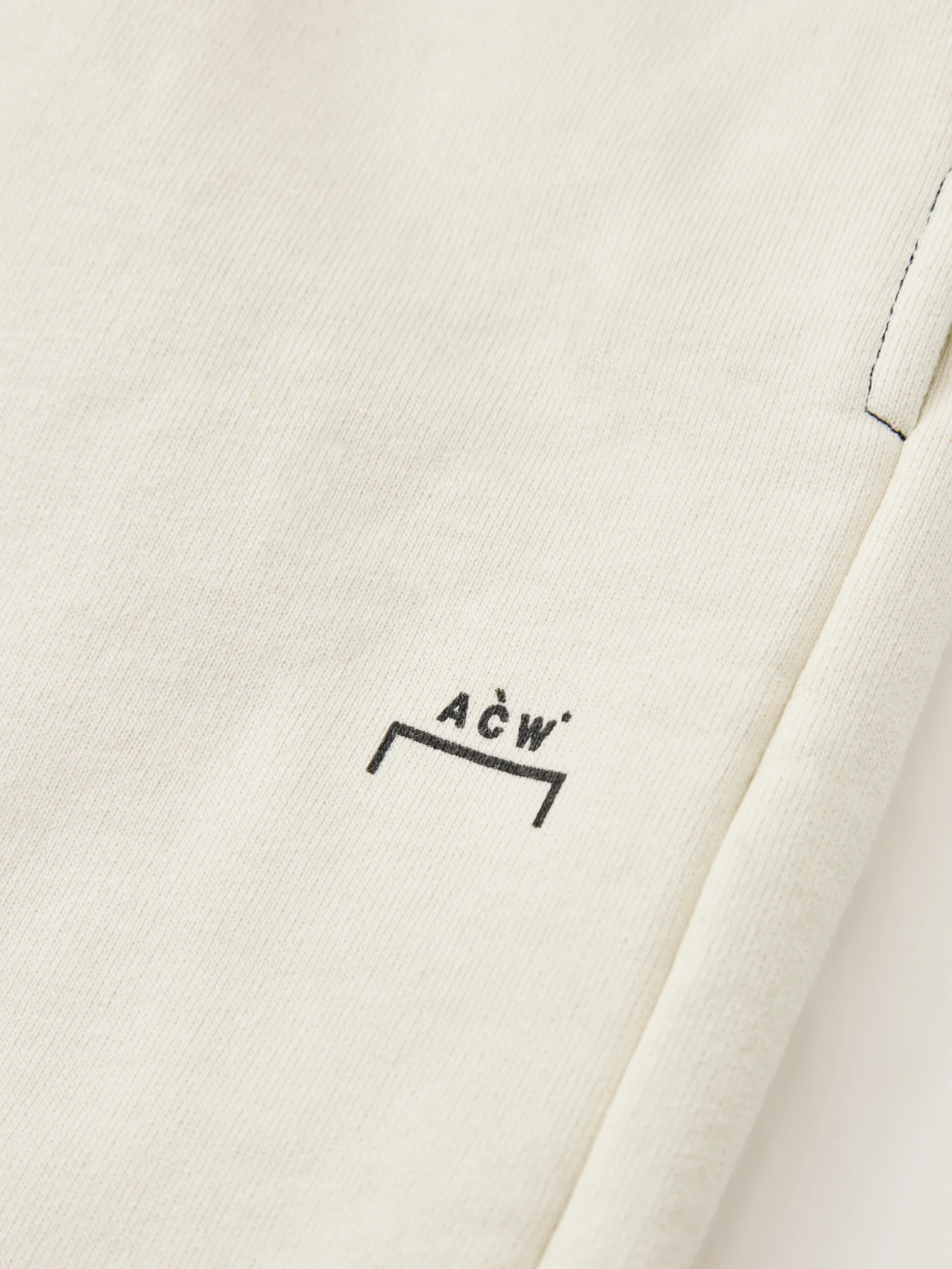 Millbank Sweat Shorts Cream - Image 3