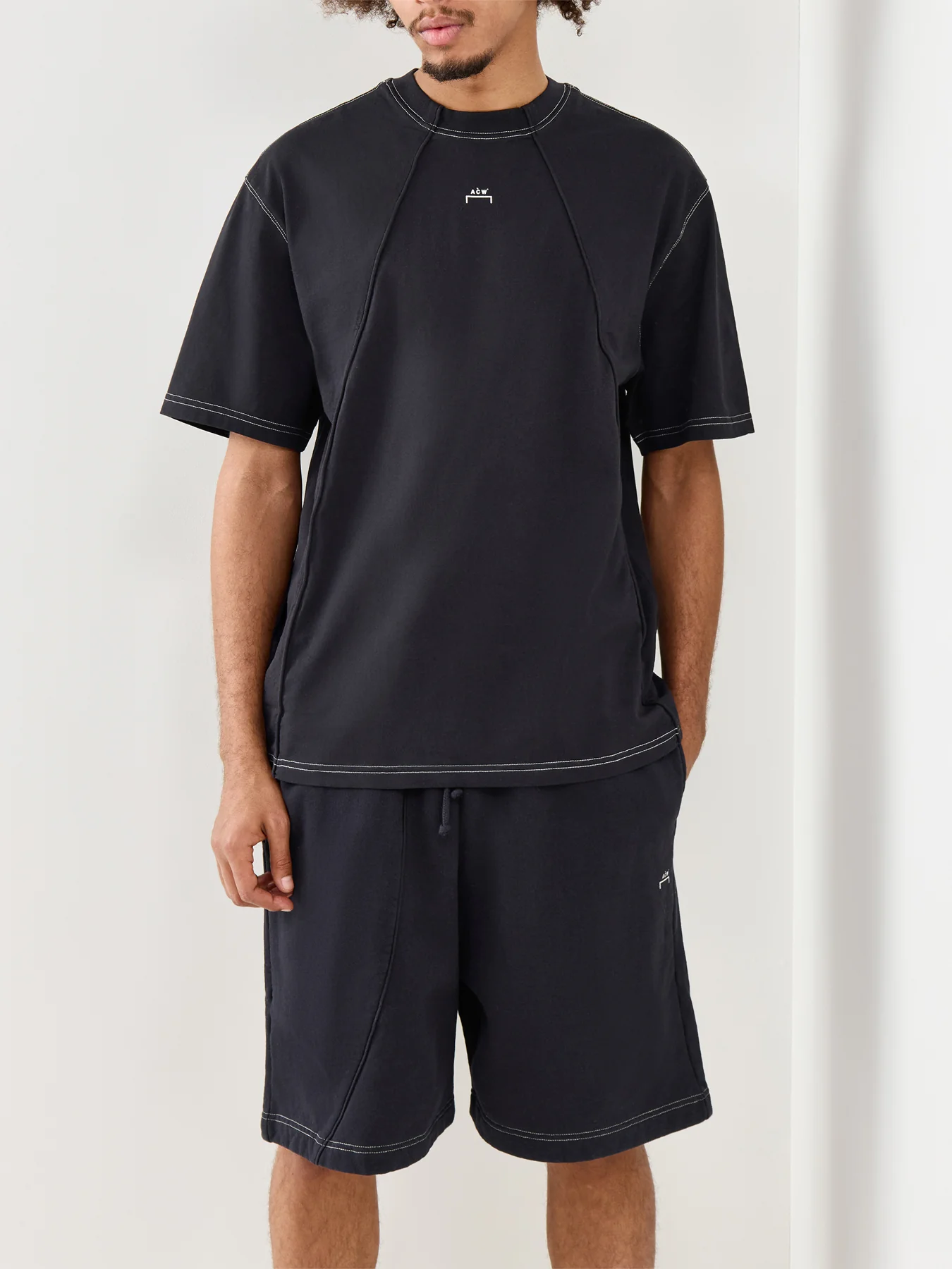 Cotton T-Shirt Black - Image 4