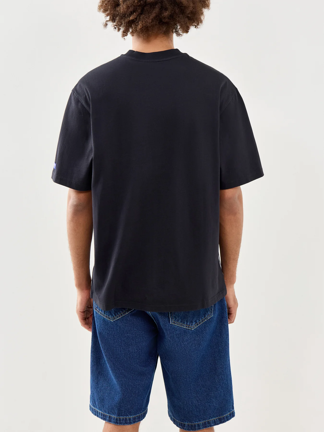 Graphic Cotton T-Shirt Black - Image 5