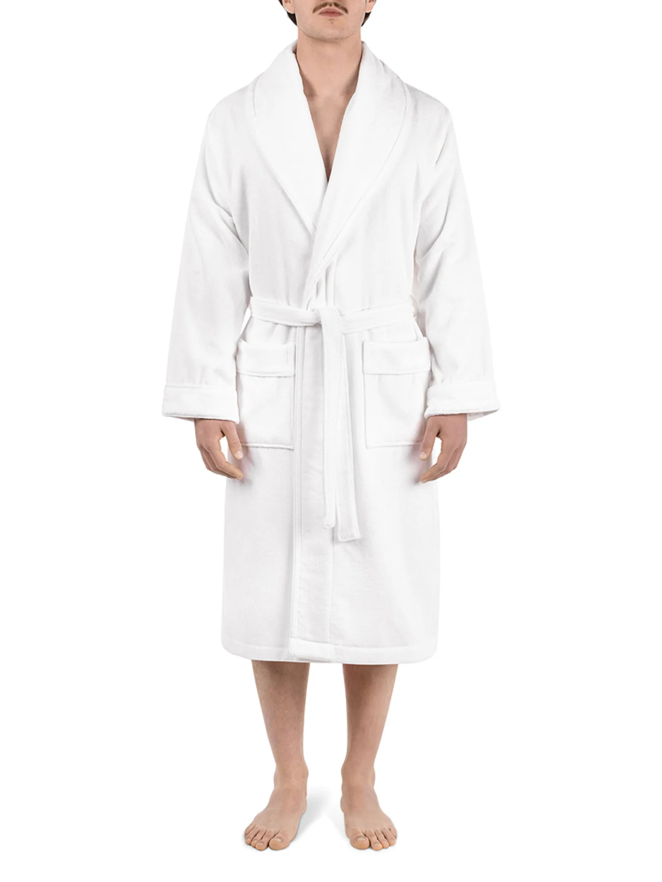 Claygate Bath Robe White - Image 2