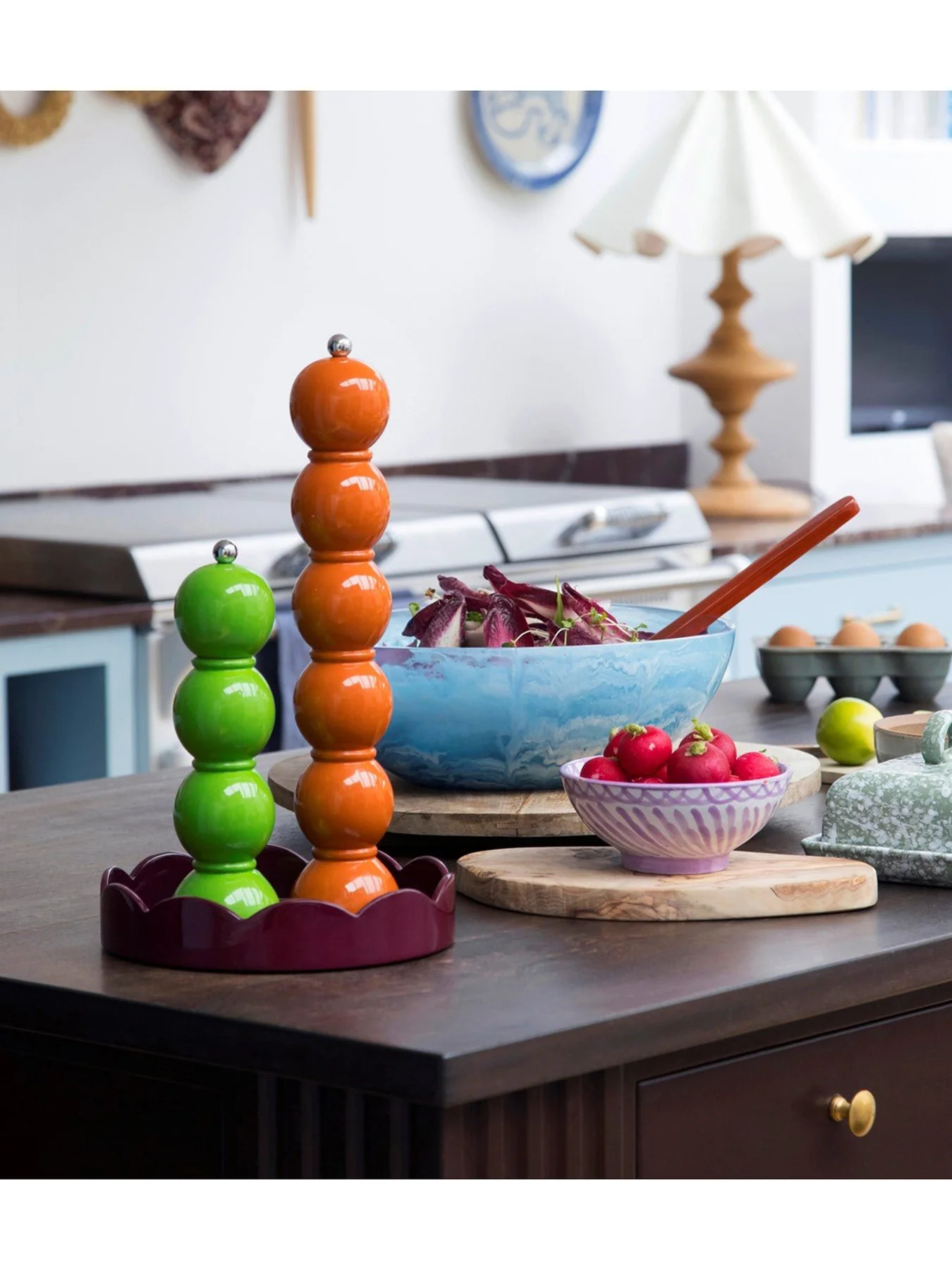Bobbin Salt or Pepper Mill 35cm - Image 2