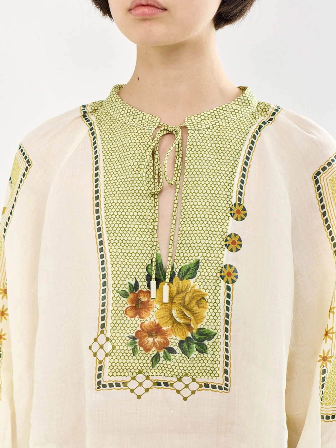 Dixie Blouse Green - Image 3