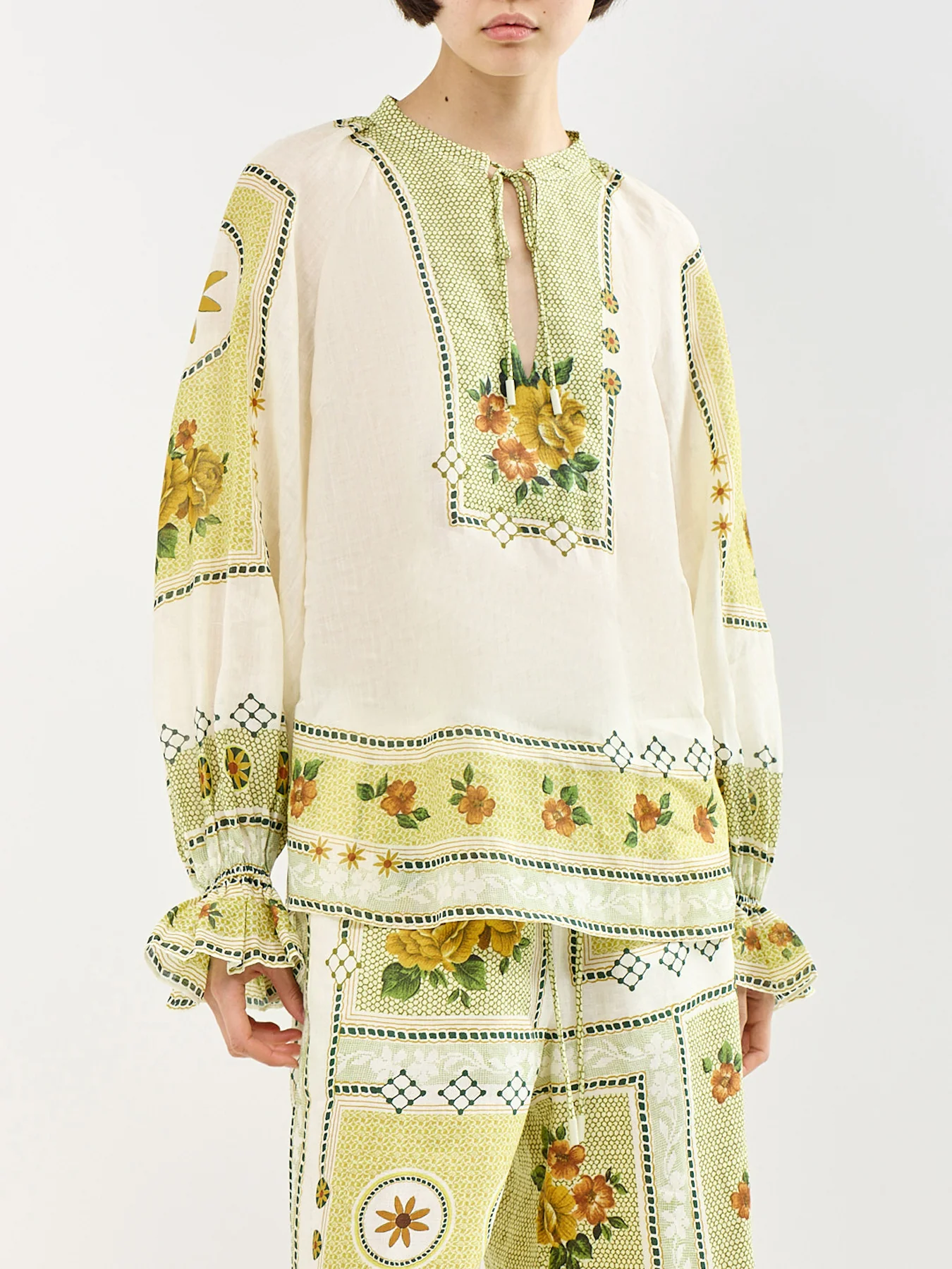 Dixie Blouse Green - Image 4