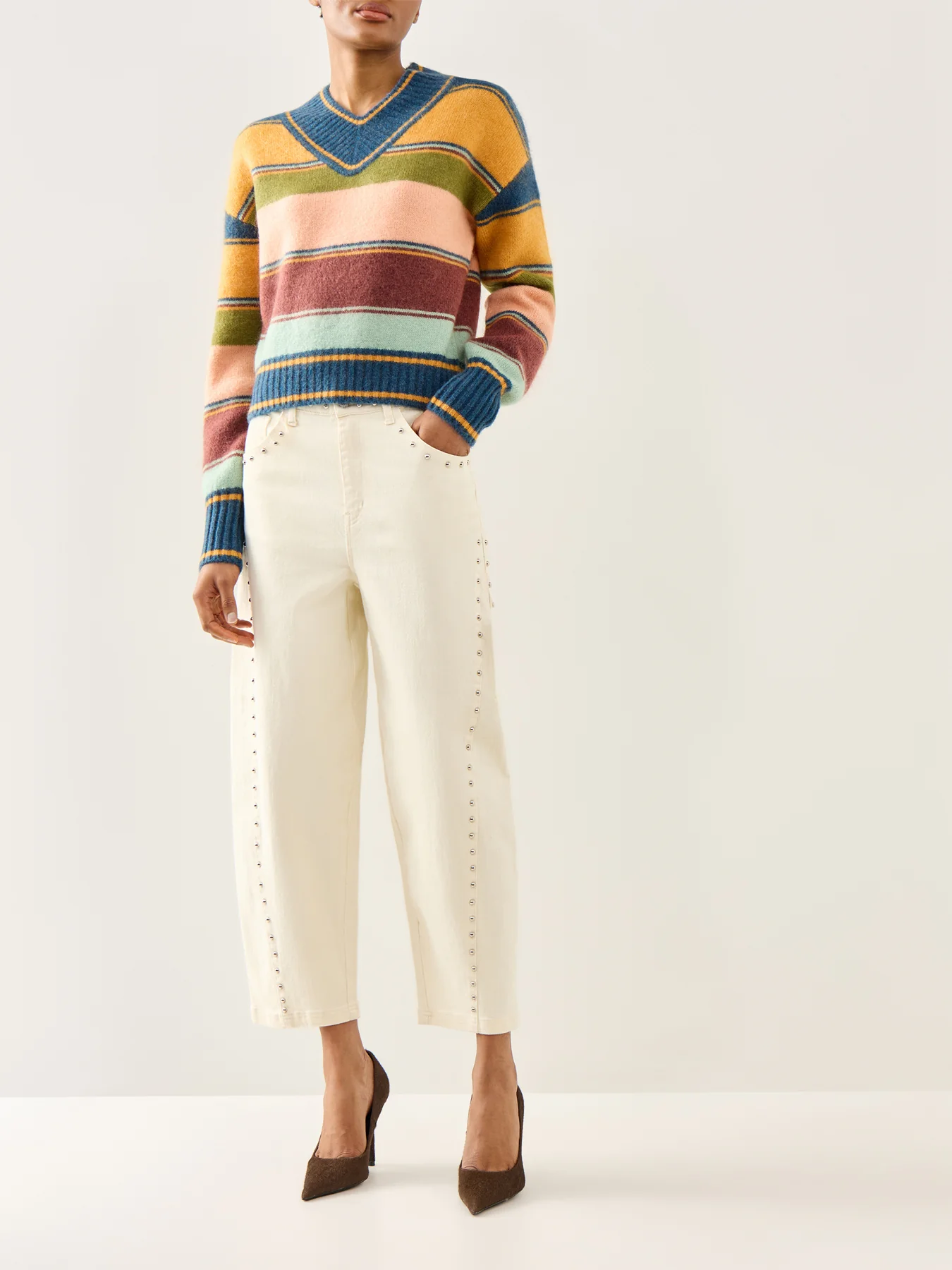 Dusk V Neck Knit - Image 2