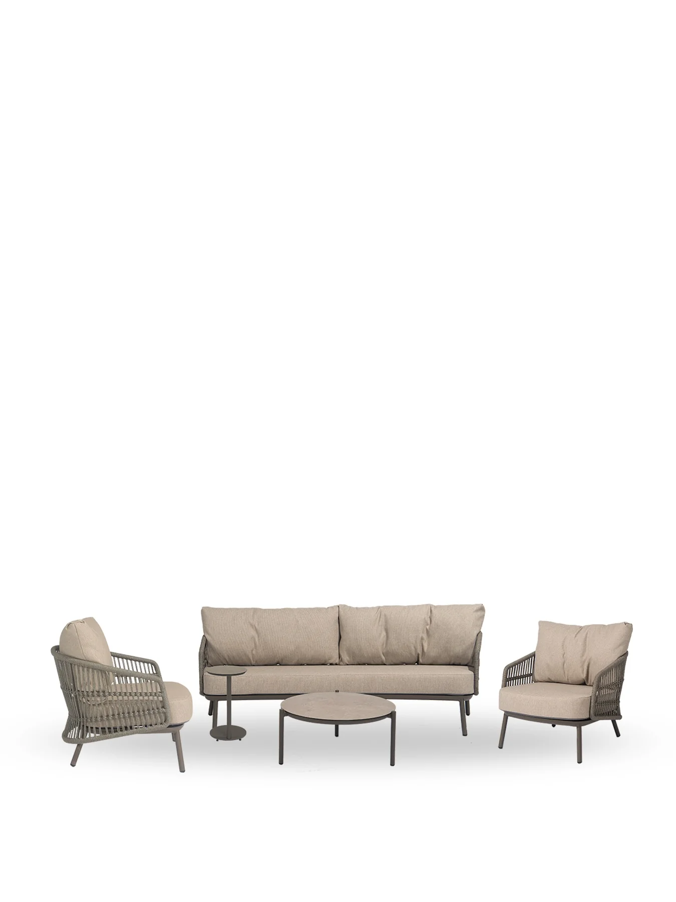 Alicante 5-Seater Lounge Set with Vic Coffee Table