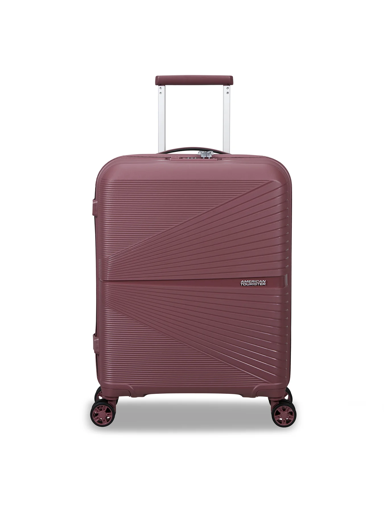 Airconic Cabin Luggage Suitcase 55cm Purple