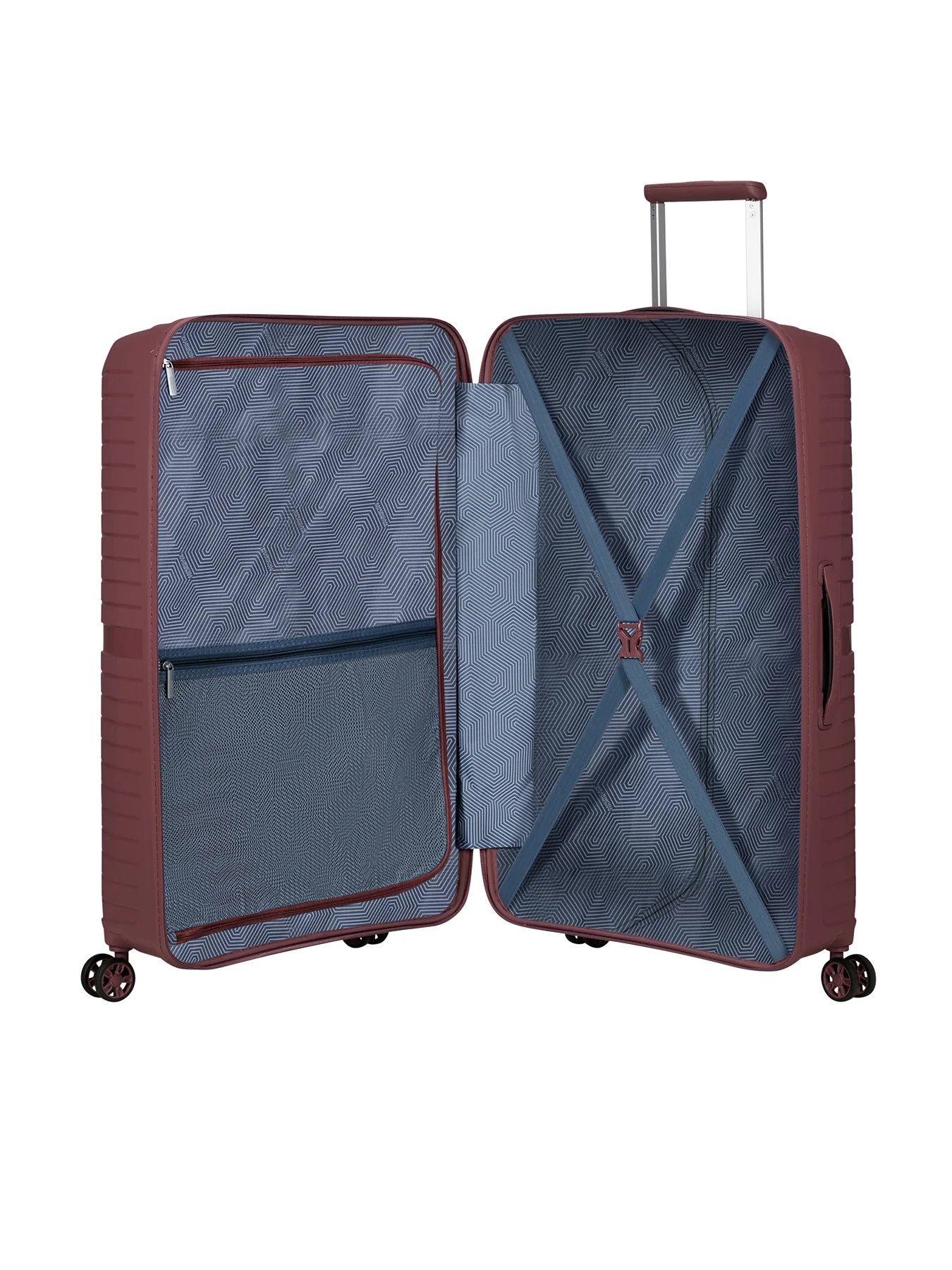 Airconic Large Suitcase Purple 77cm - Image 3