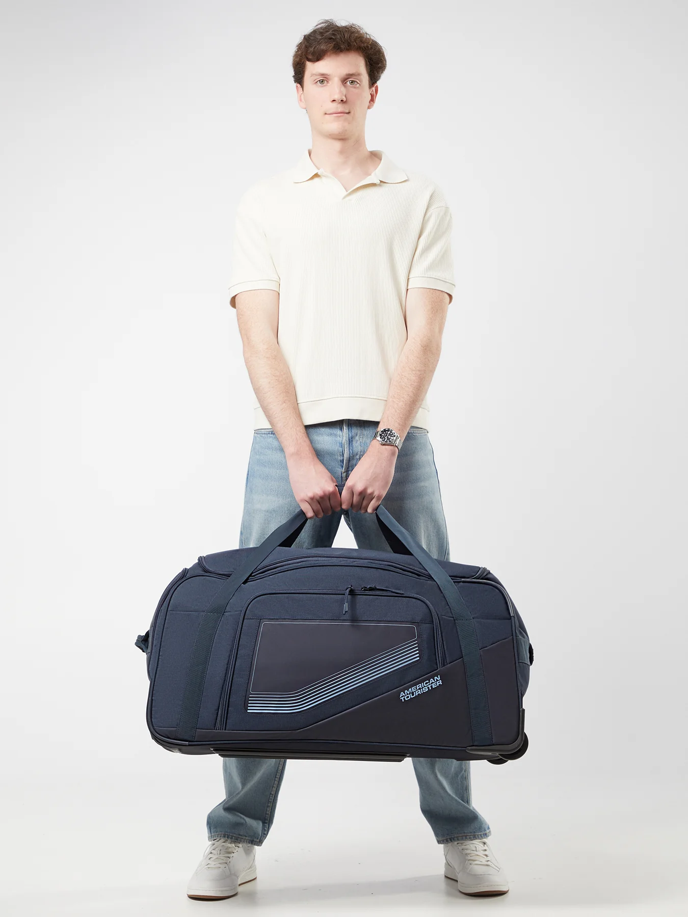 Duffle Bag Large Navy - Image 2