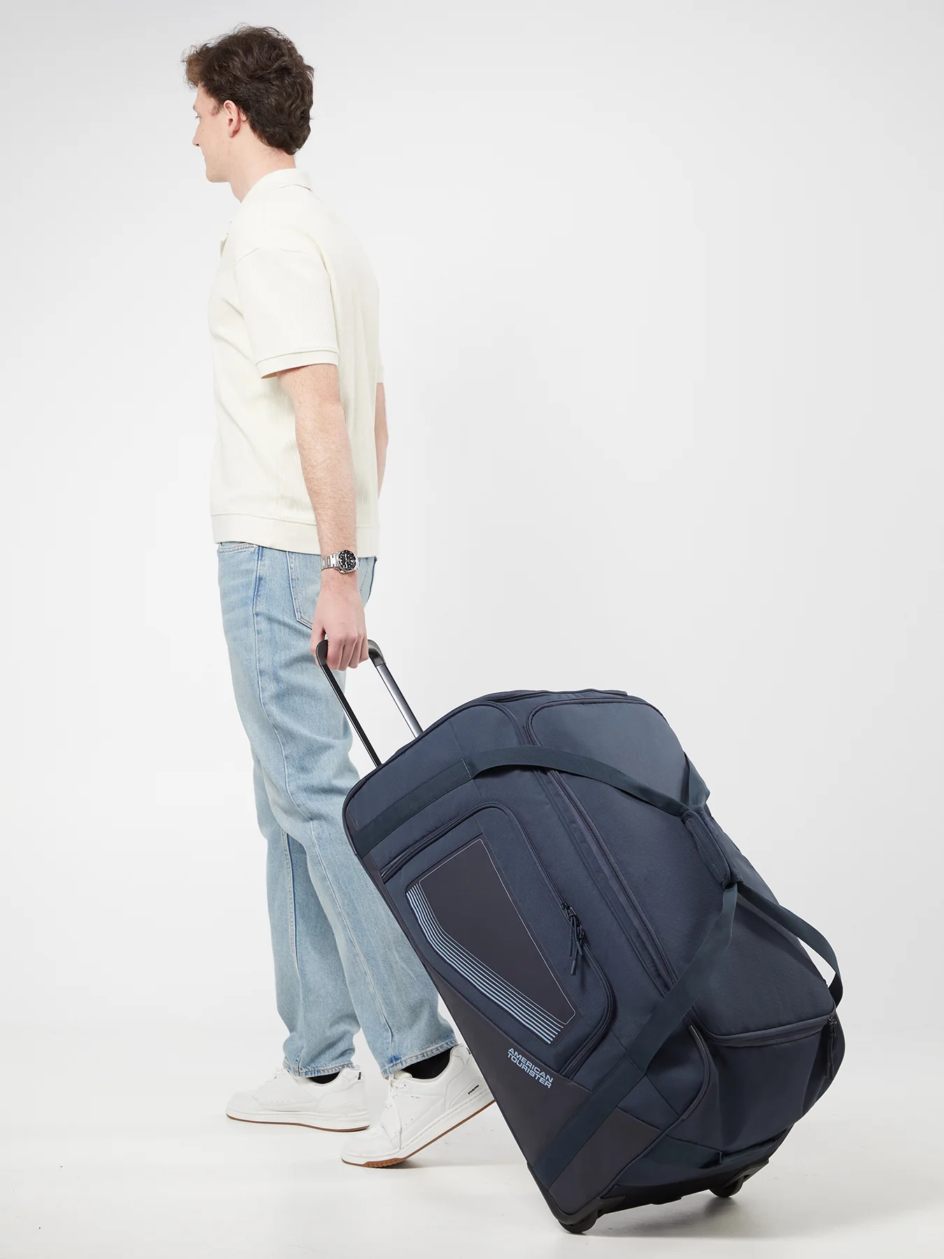 Duffle Bag Large Navy - Image 3