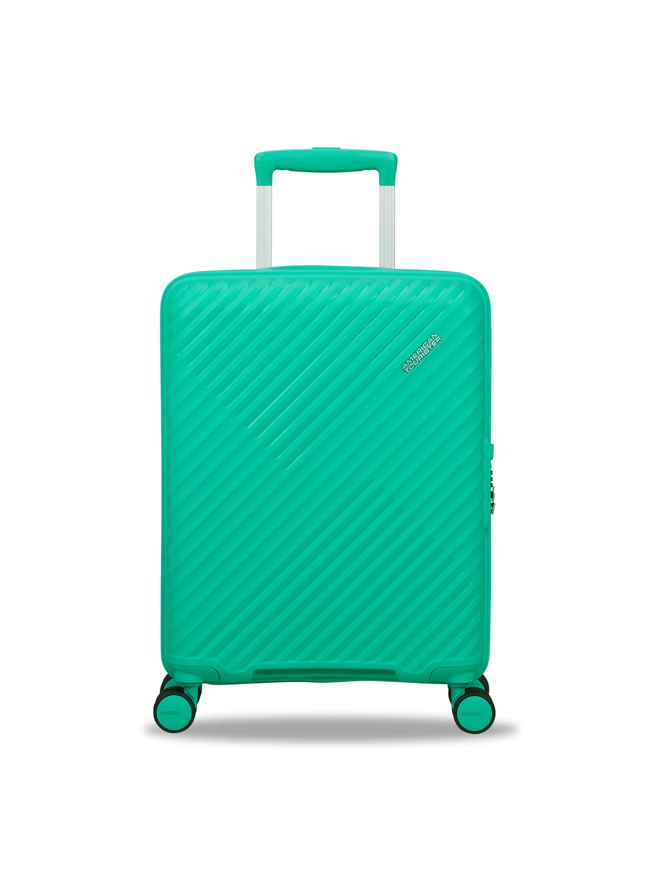 Diablast 68cm Expandable Spinner Suitcase Cyber Aqua - Image 2