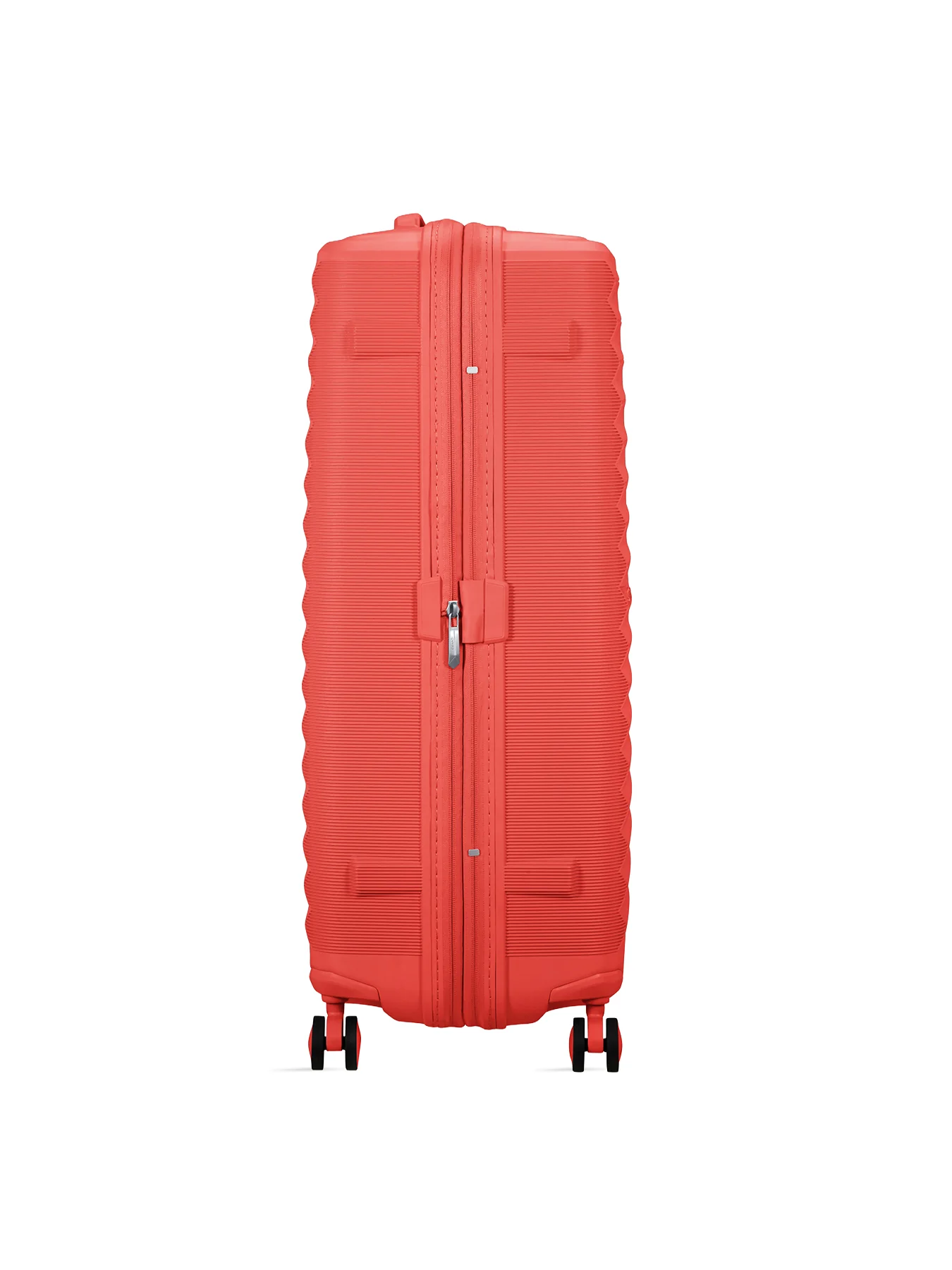 Large Spinner Suitcase Sunset 78cm Coral - Image 3
