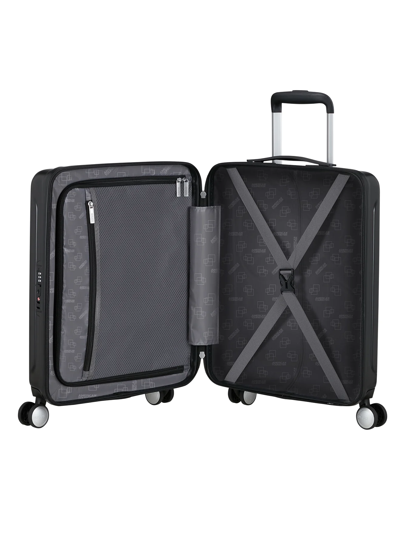 Skyrail Cabin Suitcase 55cm Spinner TSA Black - Image 3