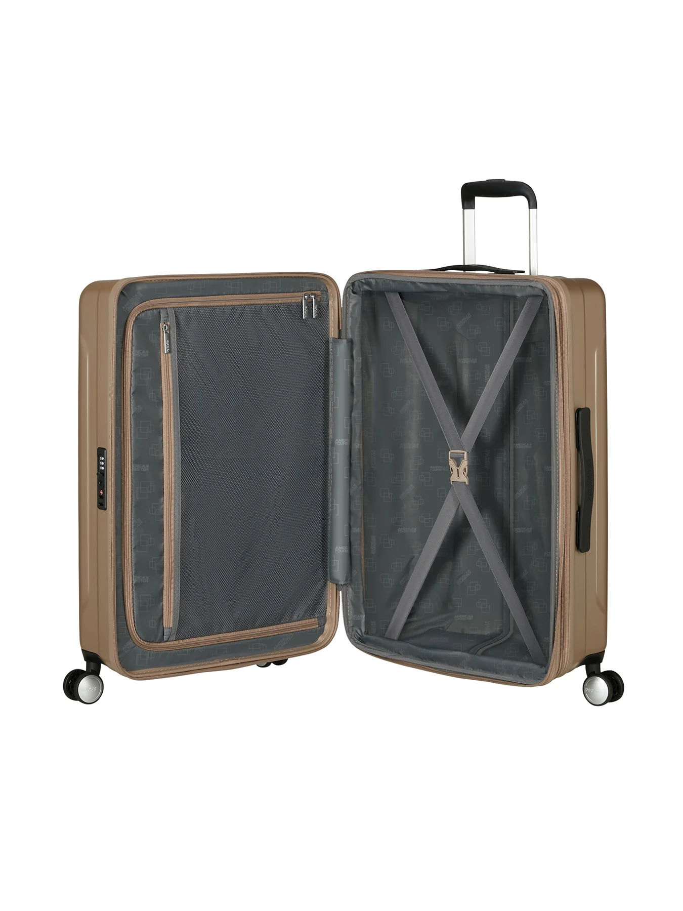 Skyrail Medium Suitcase 67cm Expandable Spinner TSA Neutral - Image 3