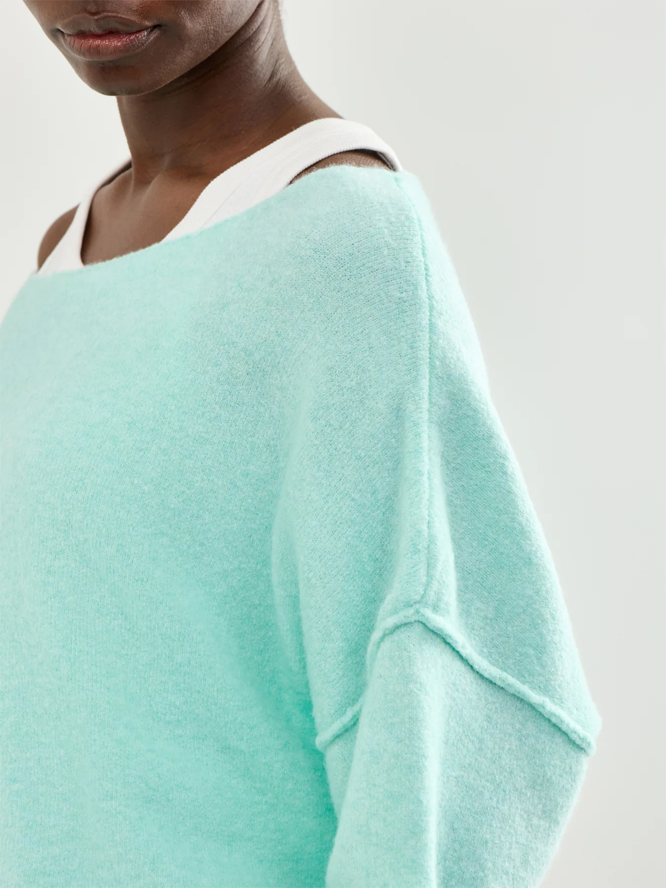 Damsville Wool Jumper Blue - Image 3
