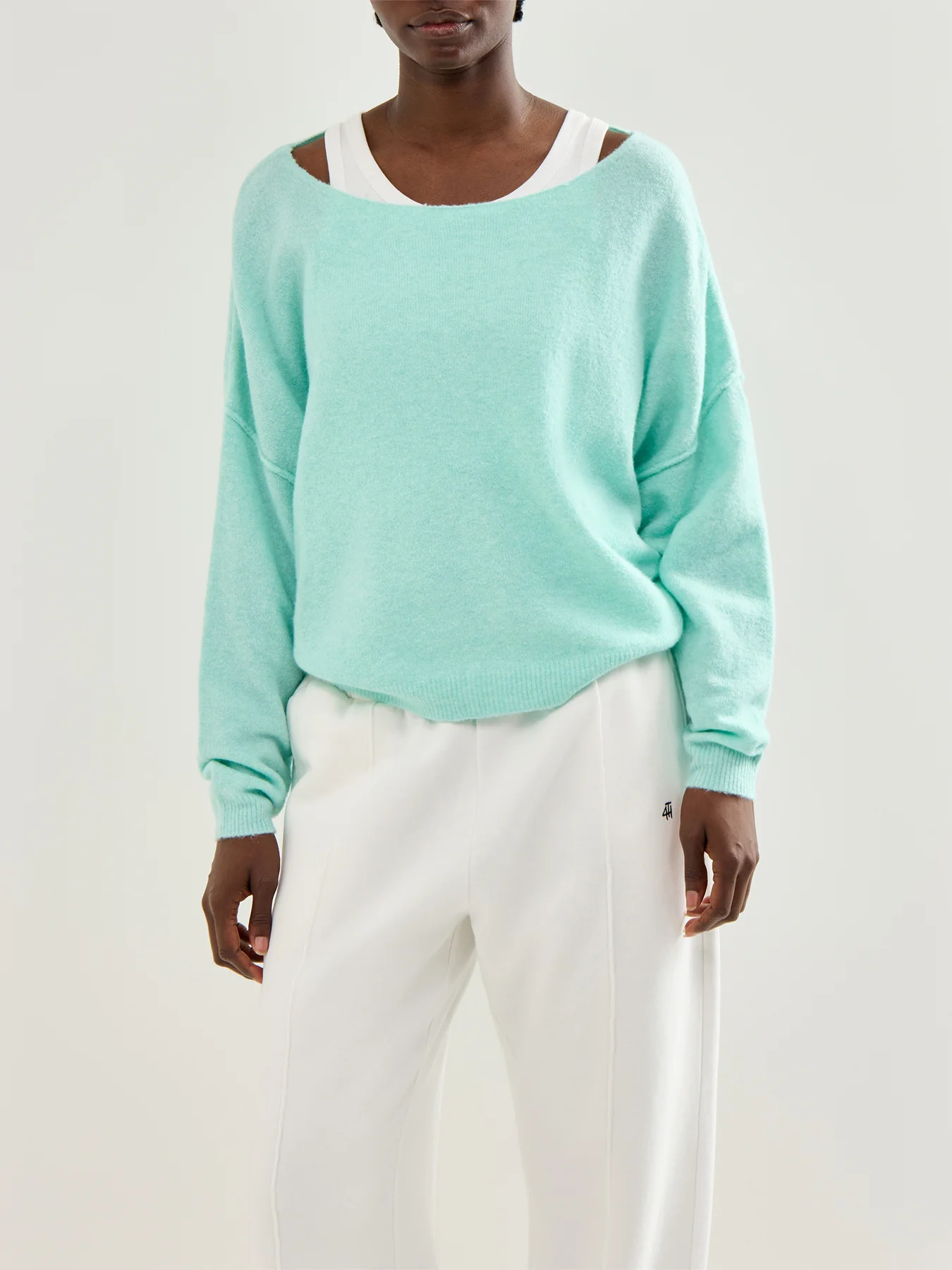 Damsville Wool Jumper Blue - Image 4