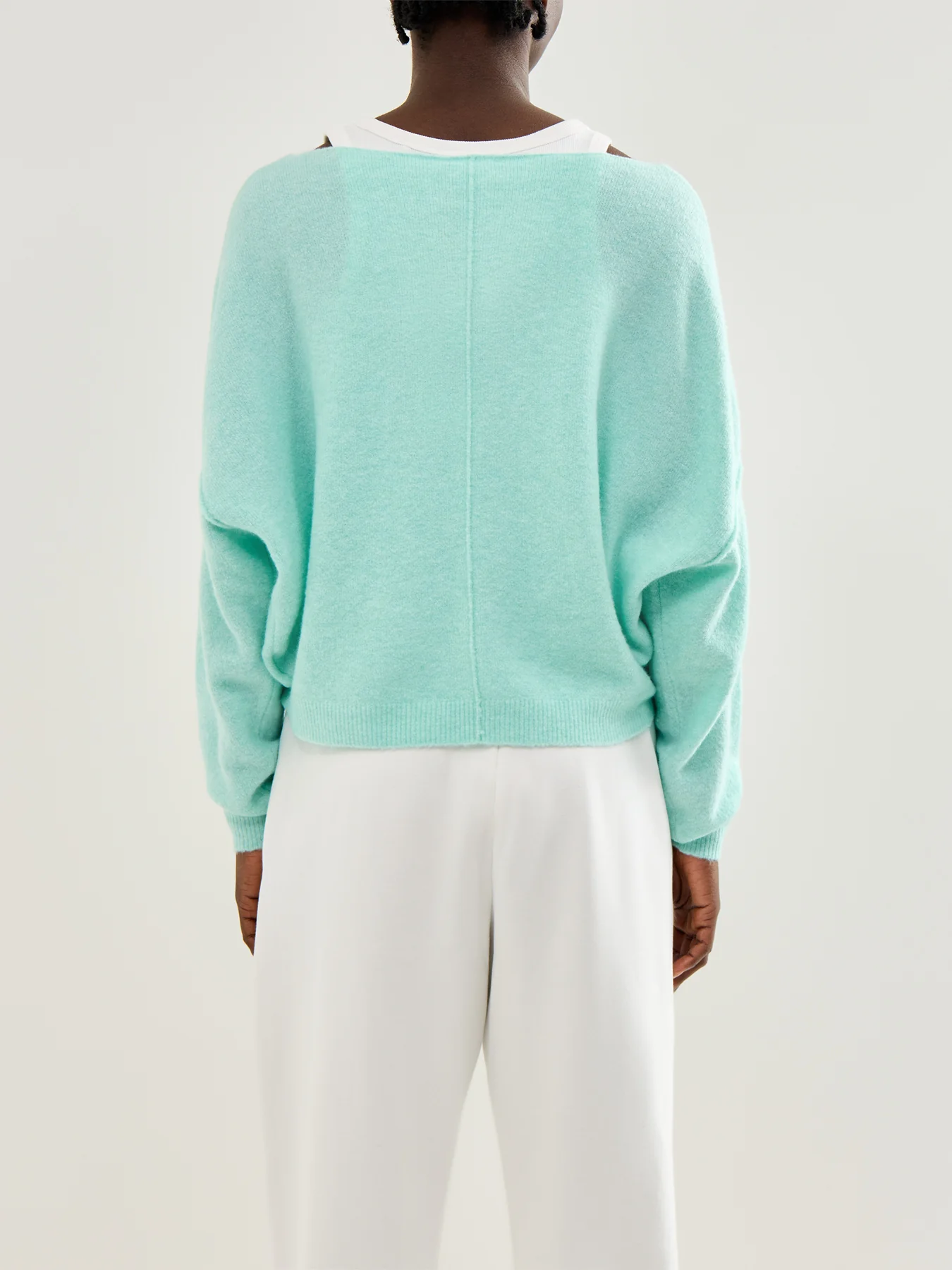 Damsville Wool Jumper Blue - Image 5