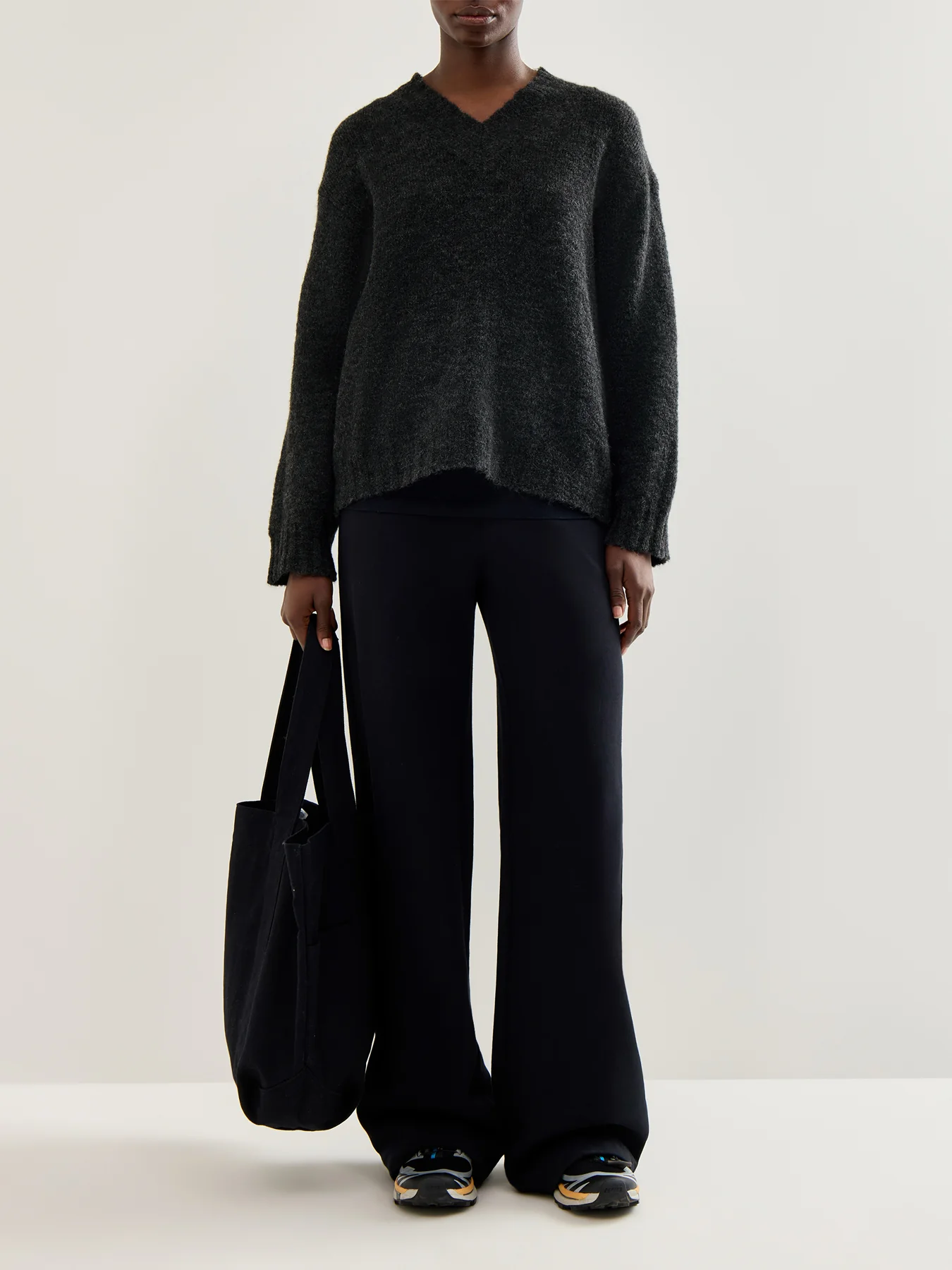 East Wool Jumper Grey - Image 2