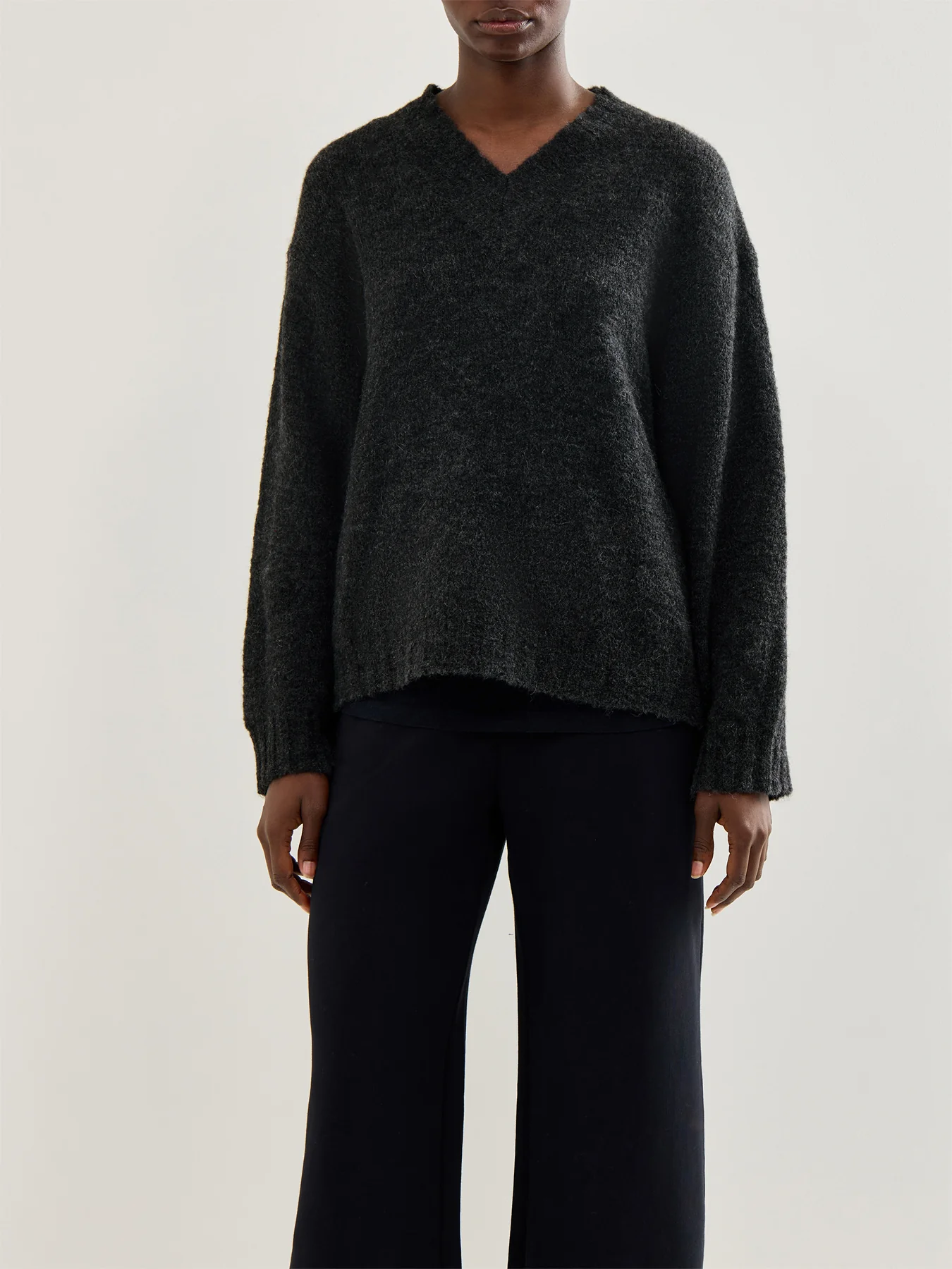 East Wool Jumper Grey - Image 4