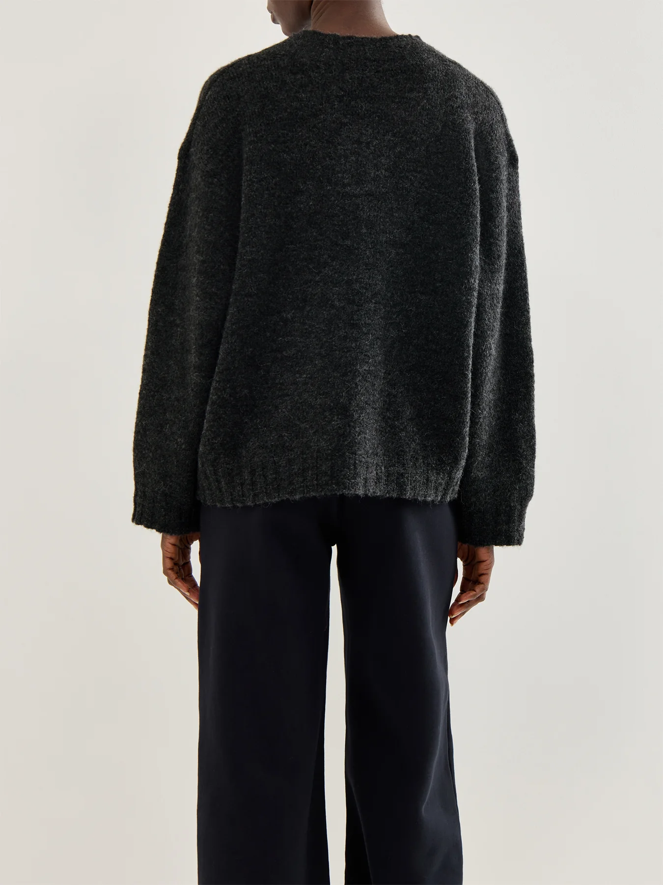 East Wool Jumper Grey - Image 5