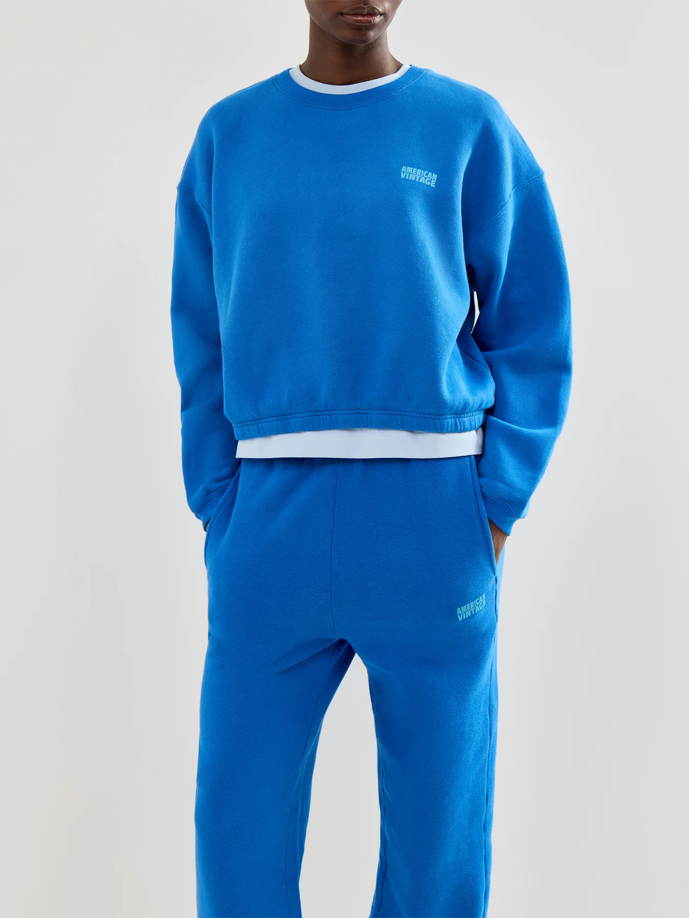 Izubird Cotton Sweater Blue - Image 4