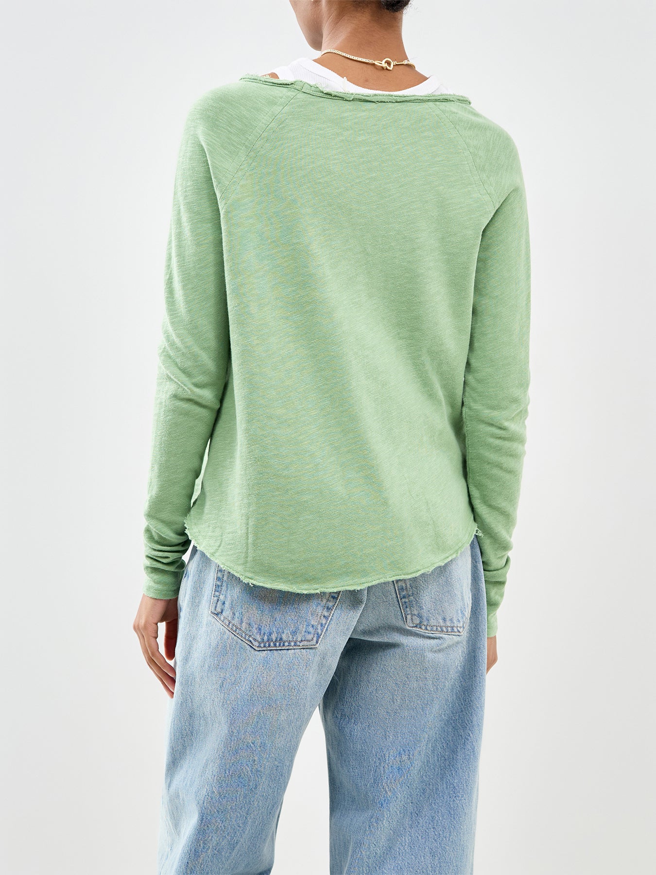 Sonoma Long Sleeve T-Shirt Green - Image 5