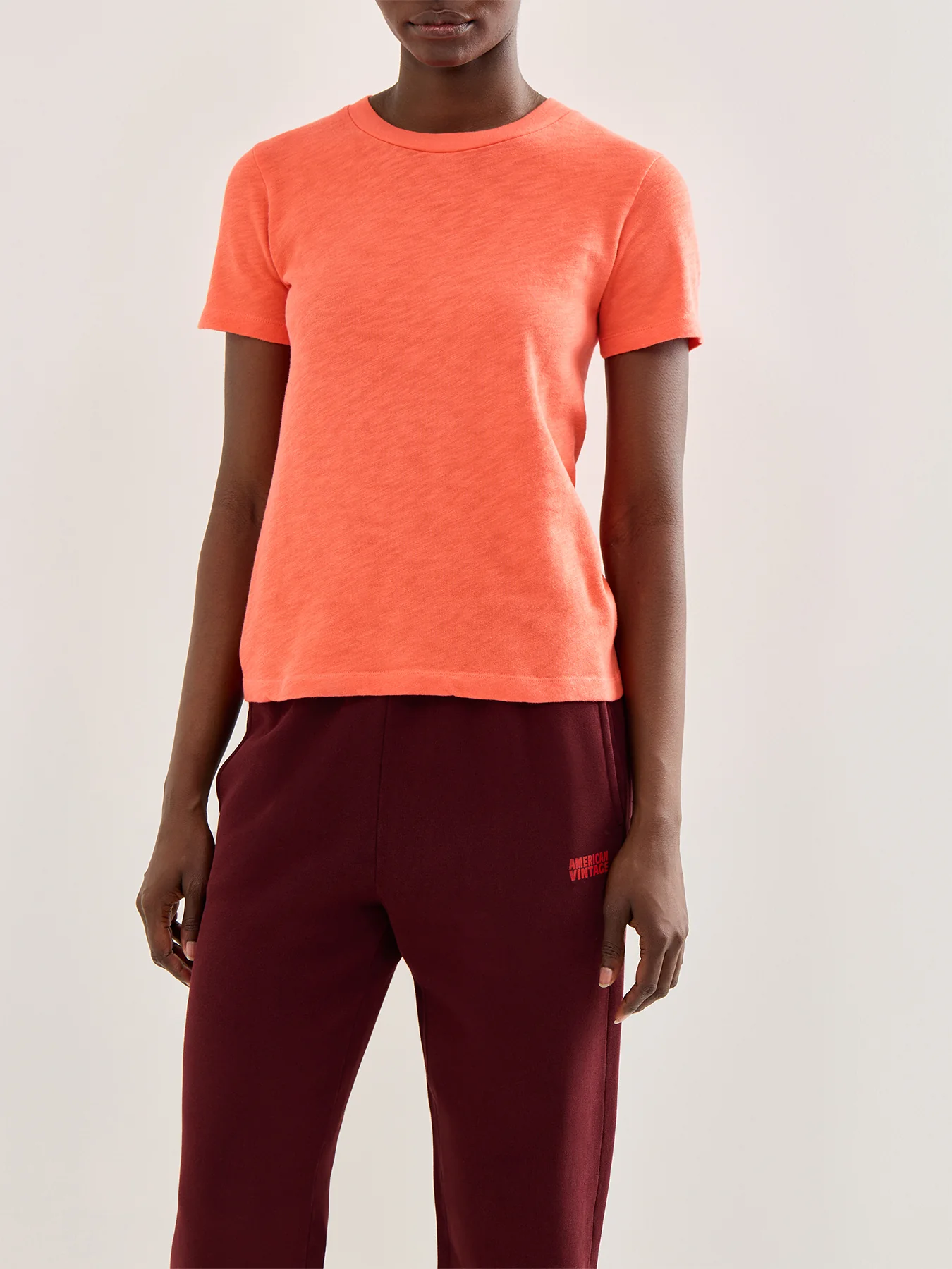 Sonoma Cotton T Shirt Orange - Image 4