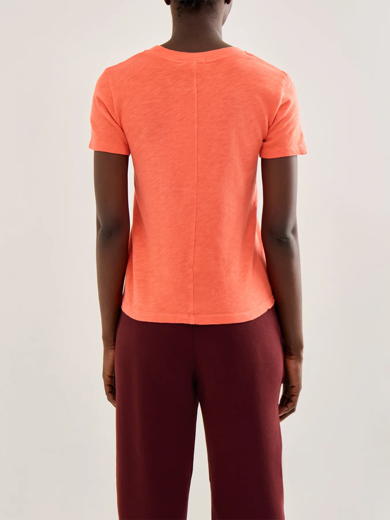 Sonoma Cotton T Shirt Orange - Image 5