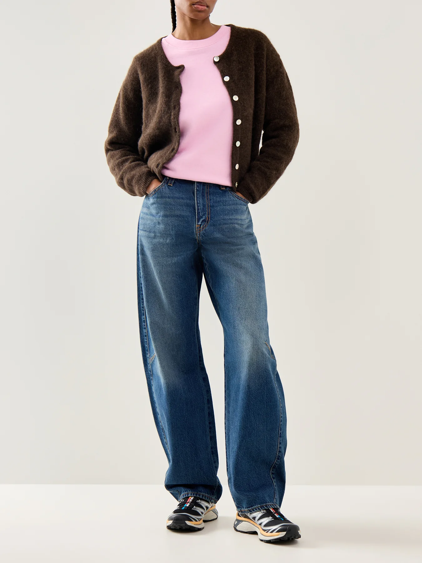 Vitow Wool Cardigan Brown - Image 2