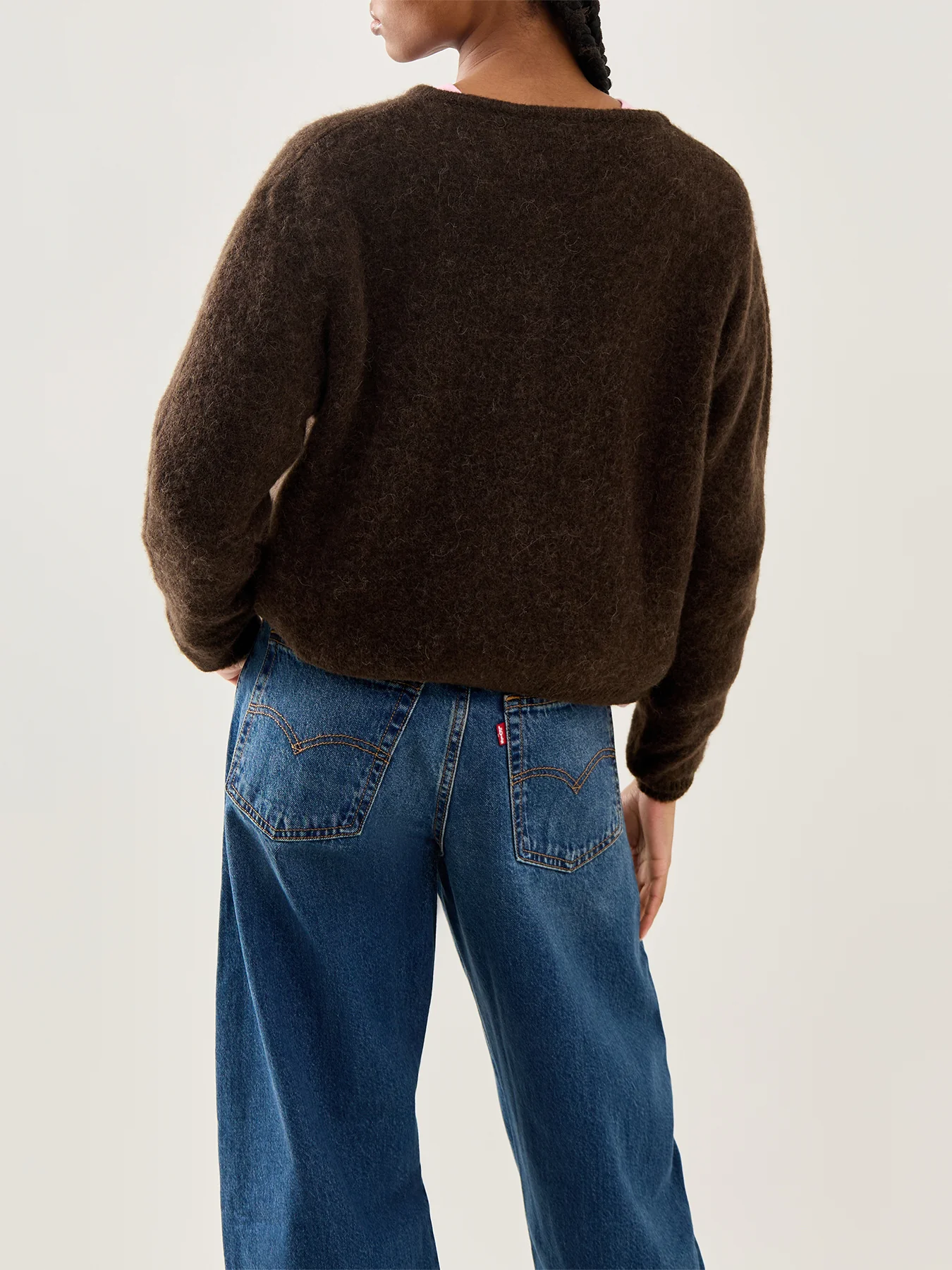 Vitow Wool Cardigan Brown - Image 5