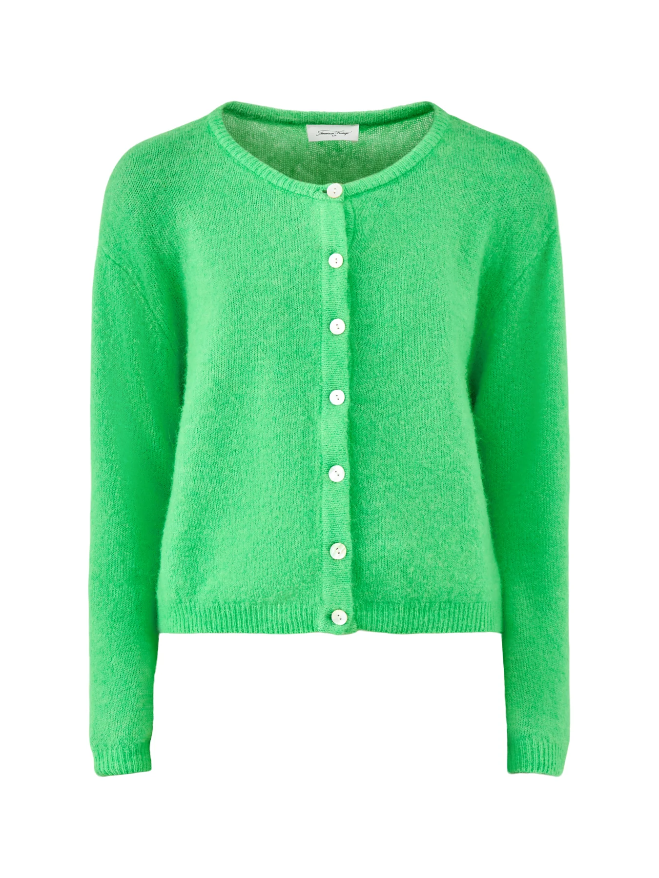 Vitow Knit Cardigan Green