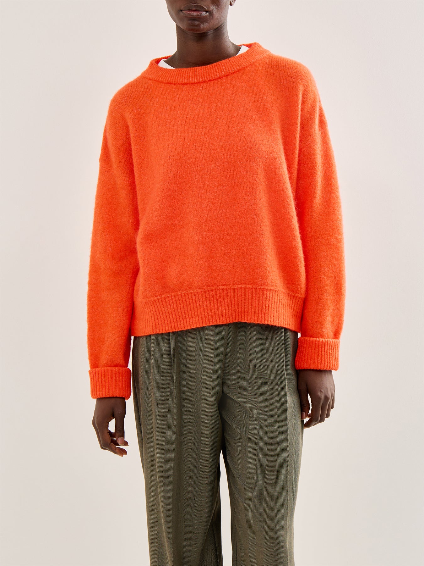 Vitow Wool Jumper Red - Image 3