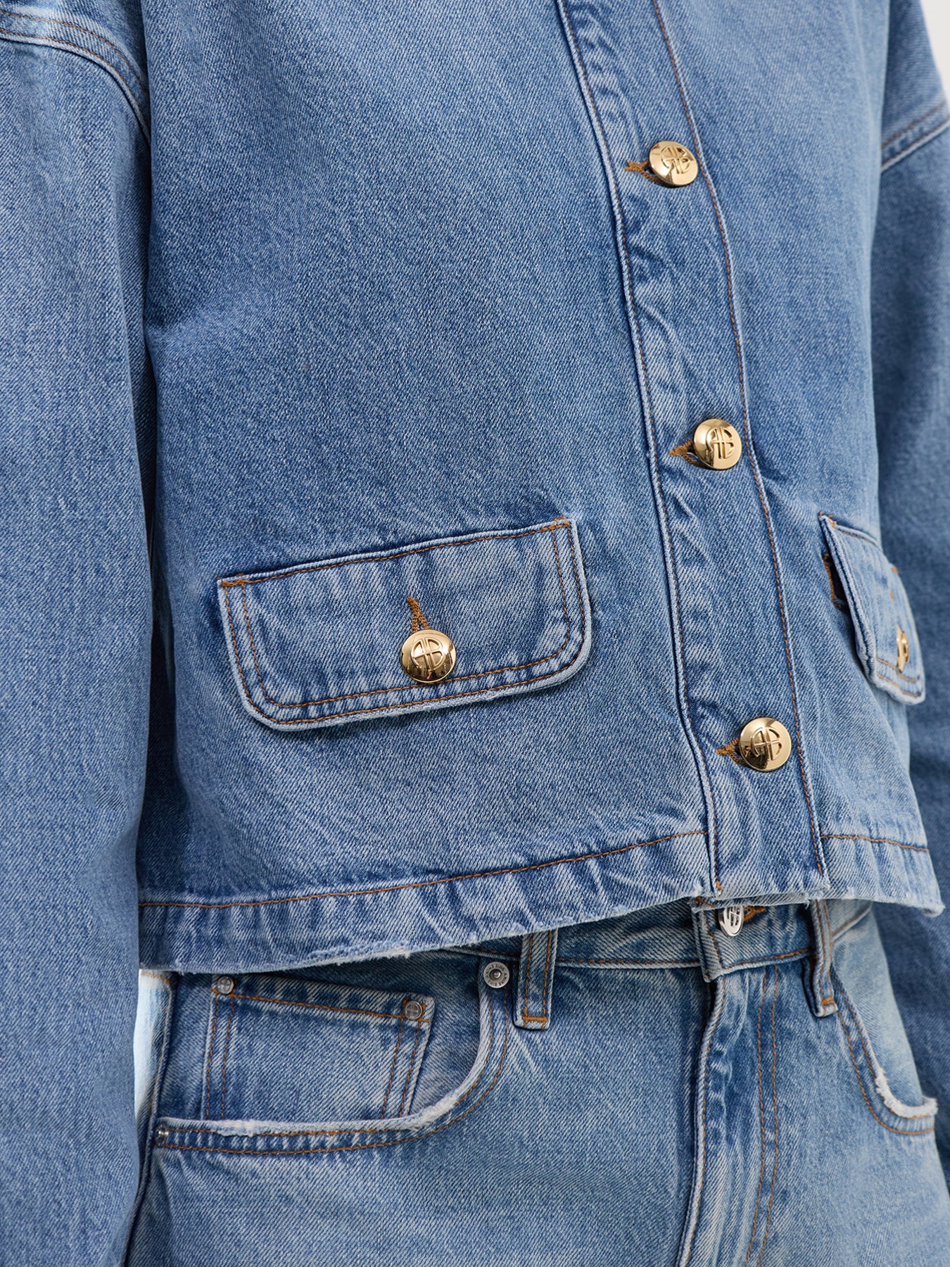 Blanche Jacket Blue - Image 3