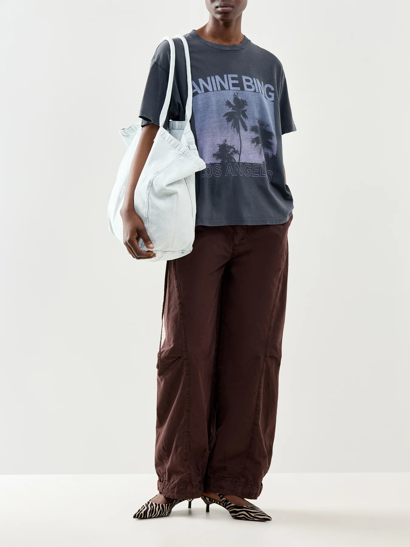 Cade Palms Graphic T-Shirt Black - Image 2