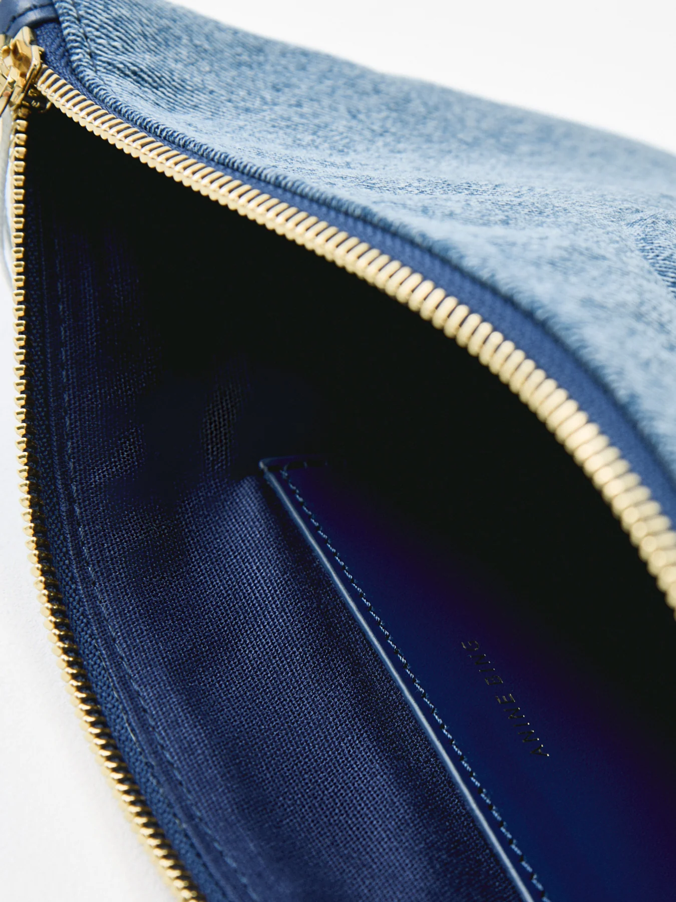 Lili Cotton Pouch Blue - Image 5