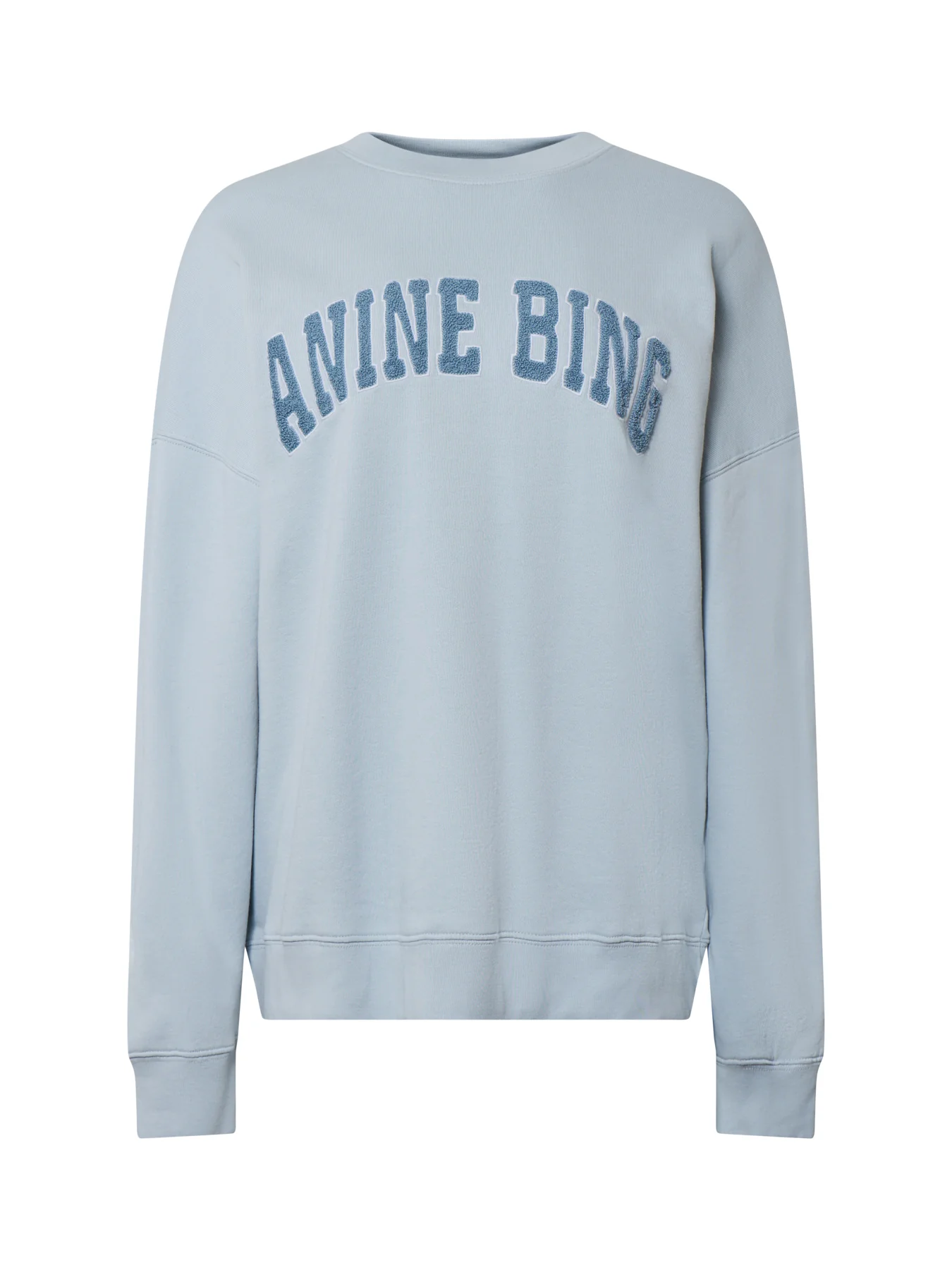 Miles Relaxed Logo Sweatshirt Blue