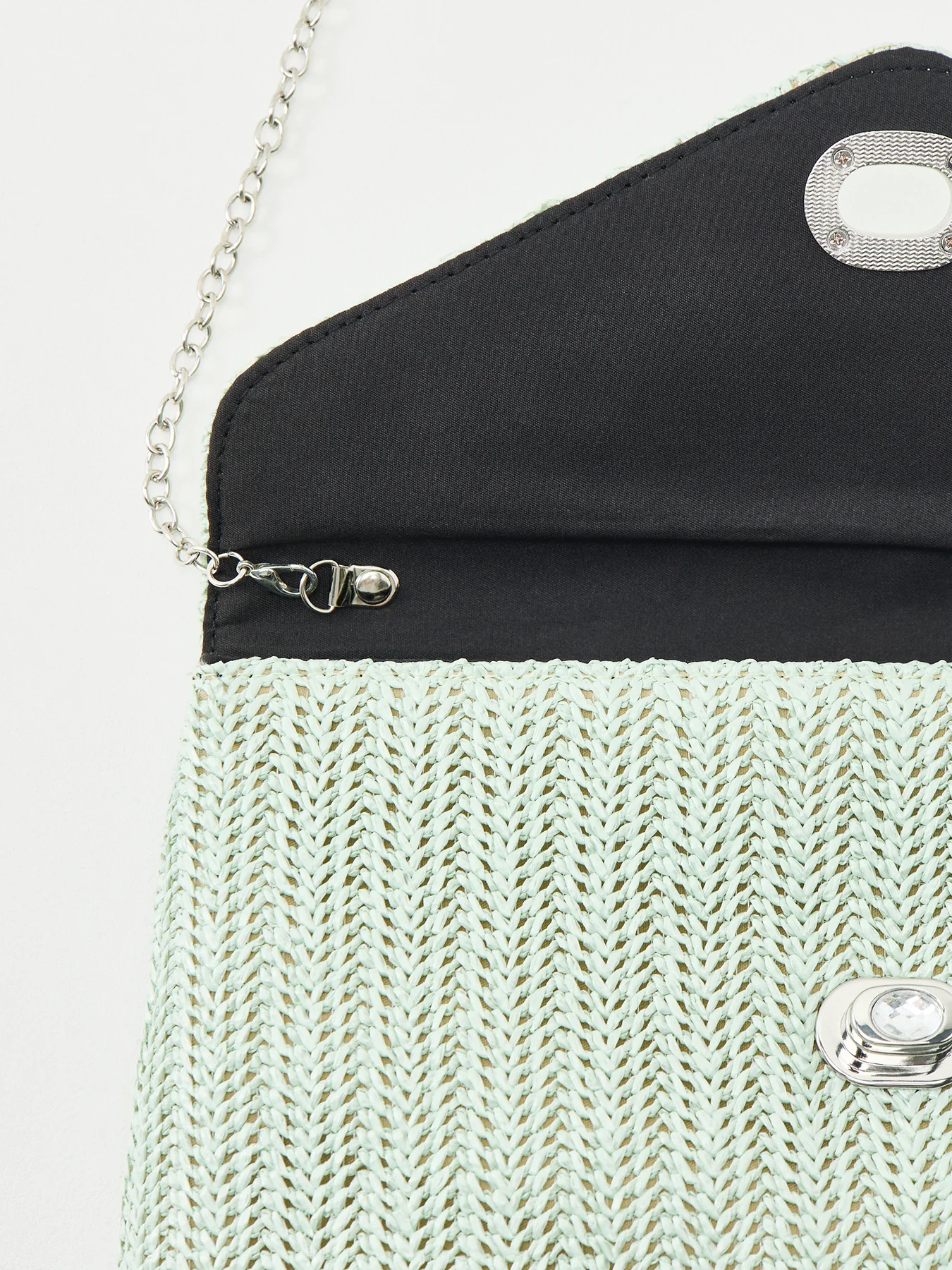 Raffia Clutch Bag - Image 5