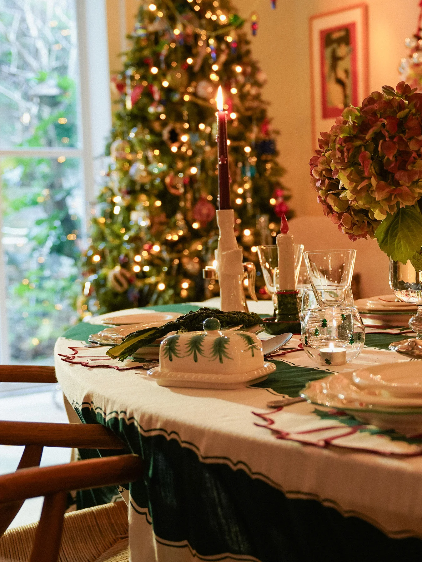 Christmas Forest Butter Dish - Image 3