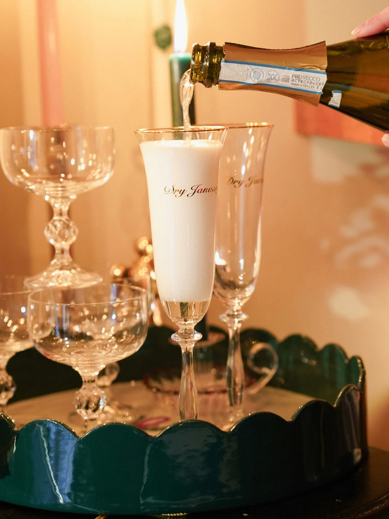 Dry January Champagne Flute Set (2) - Image 3