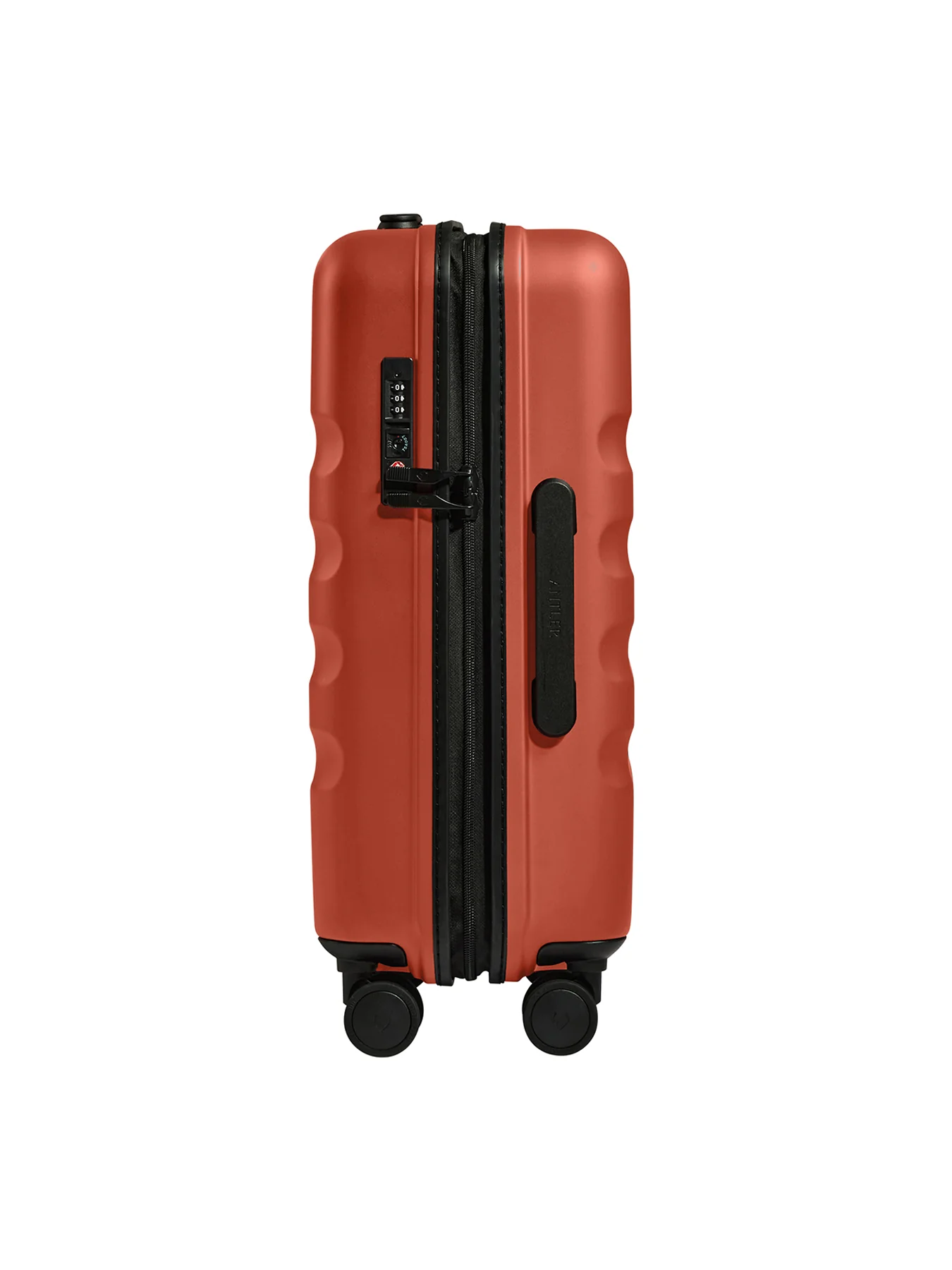 Icon Stripe Expandable Cabin Suitcase Red 55cm - Image 3