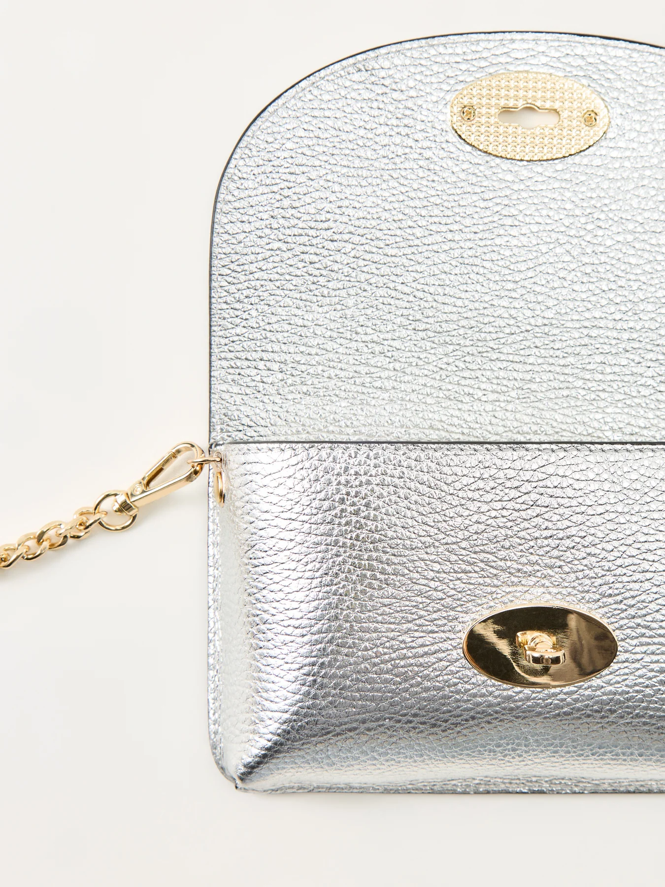 Mila Phone Bag Silver - Image 4