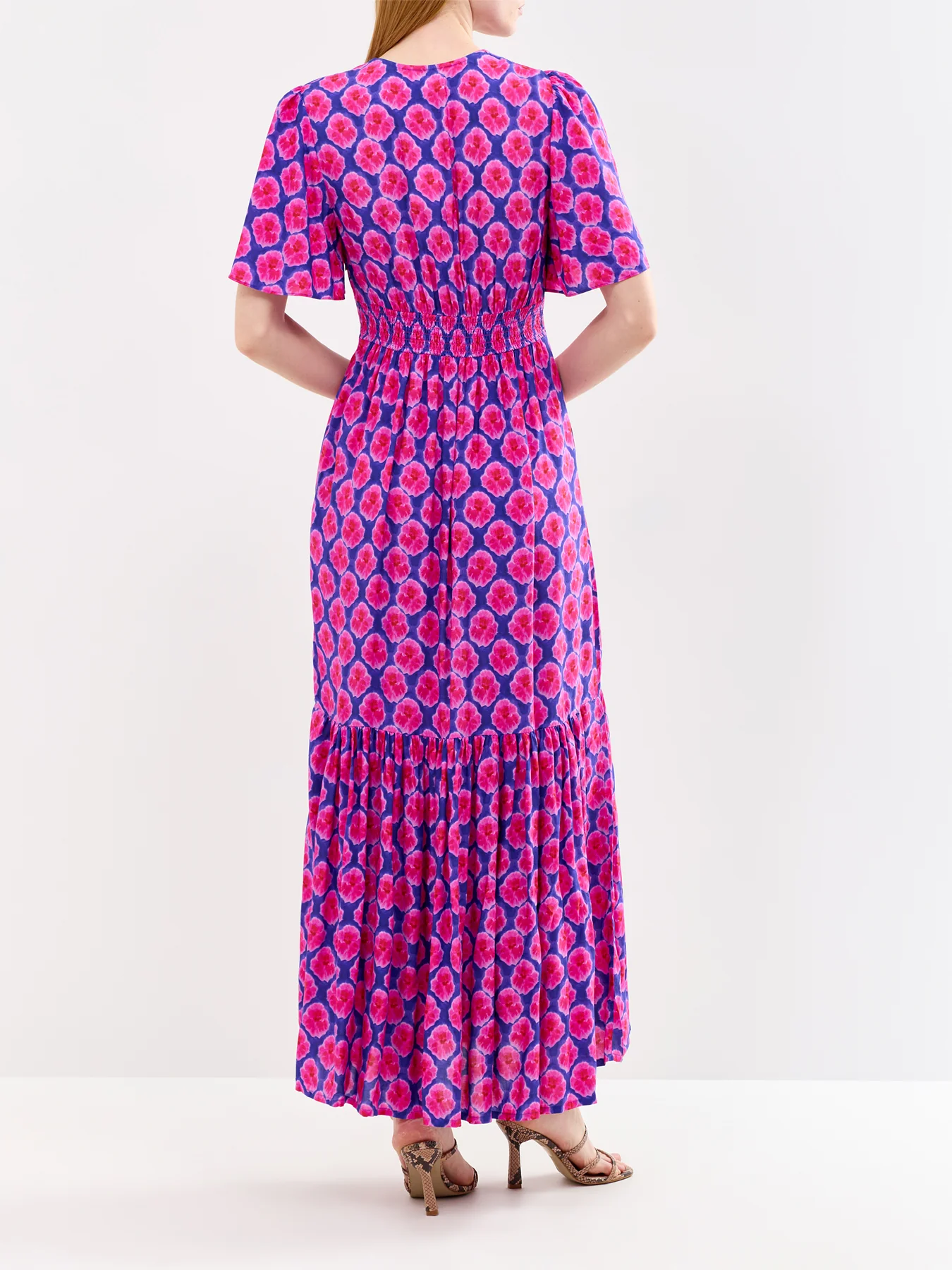 Sylvie EcoVero Maxi Dress Pink - Image 5