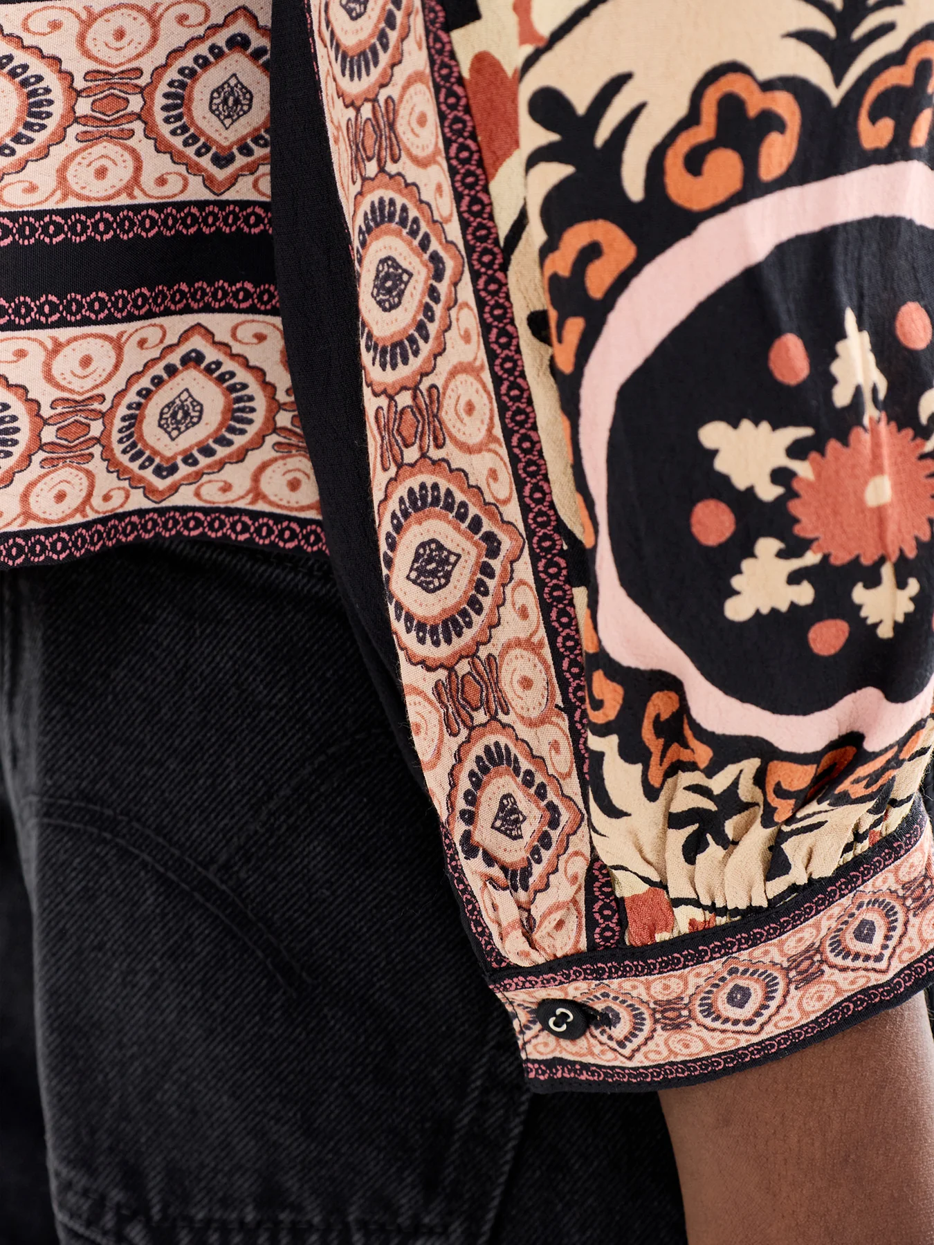 Valda Printed Blouse Multi - Image 3