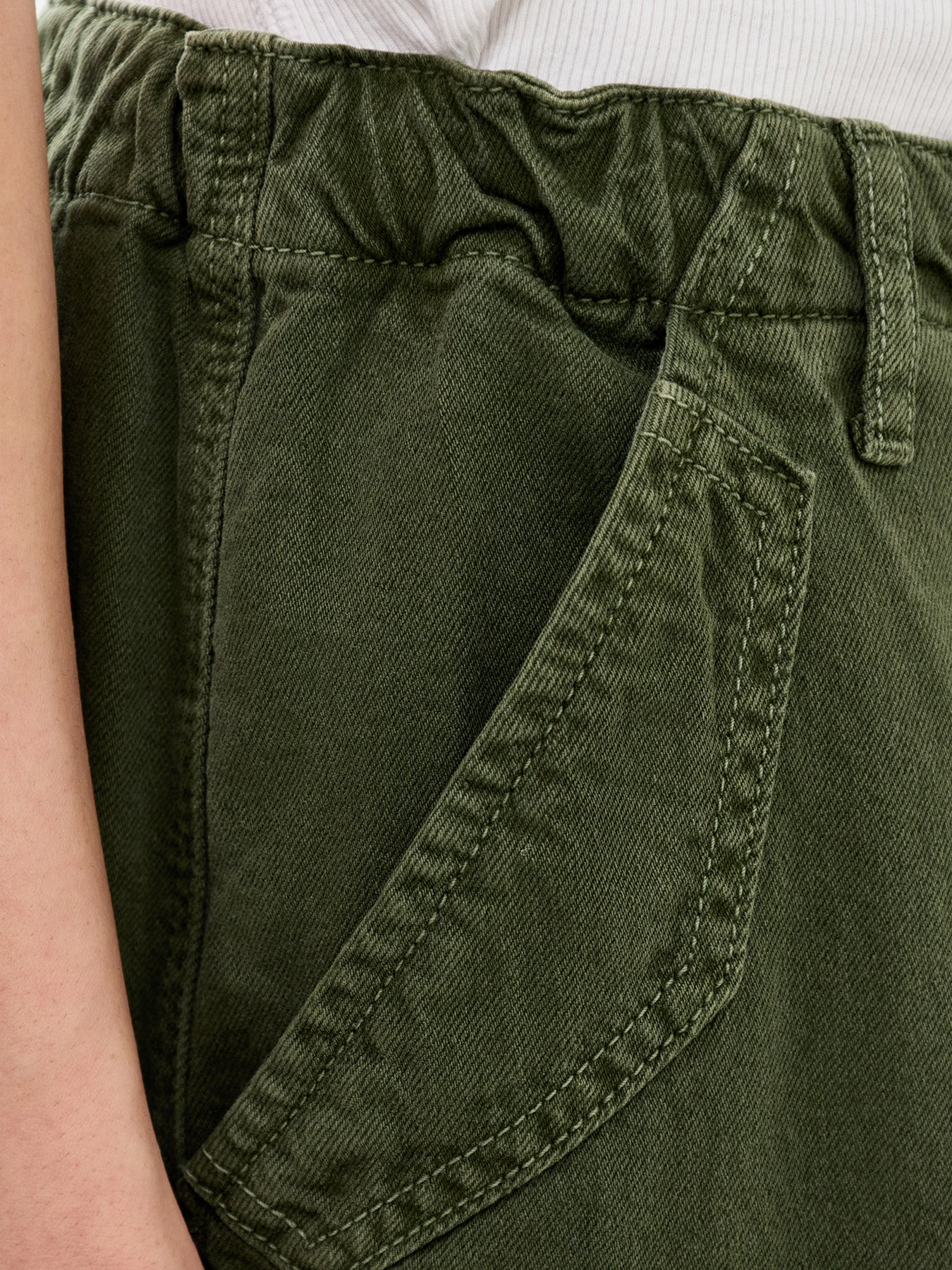 Fino Cargo Trousers Green - Image 3
