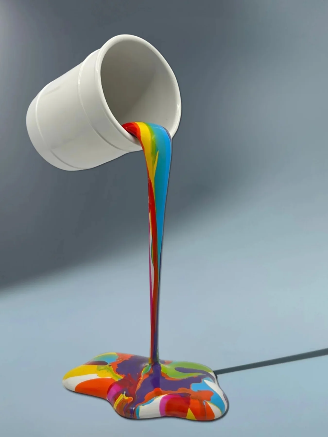 Rainbow Paint Pot Multi - Image 2