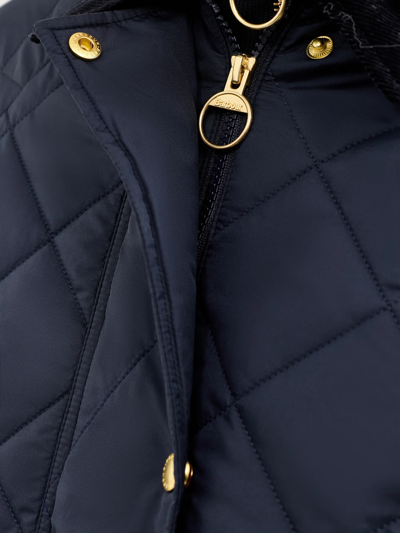 Aldburgh Quilted Jacket Navy - Image 3
